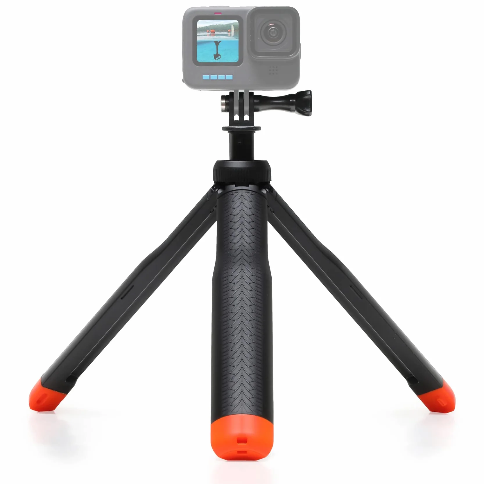 SOONSUN Pływający kij do selfie 4 w 1 do GoPro Hero 11, 10, 9, 8, 7, 6, 5, 4, 3, Max, Fusion, Session, DJI OSMO, AKASO, Insta360 – używaj jako pływający uchwyt, wysuwany monopod, uchwyt ręczny, stojak