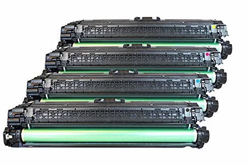 Rebuilt do HP Color Laserjet Enterprise CP 5525 DN - CE270A - CE273A - Toner zestaw ekonomiczny czarny, cyjan, magenta, żółty - na ok. 1 x 13 500 i 3 x 15 000 stron (5% pokrycia)