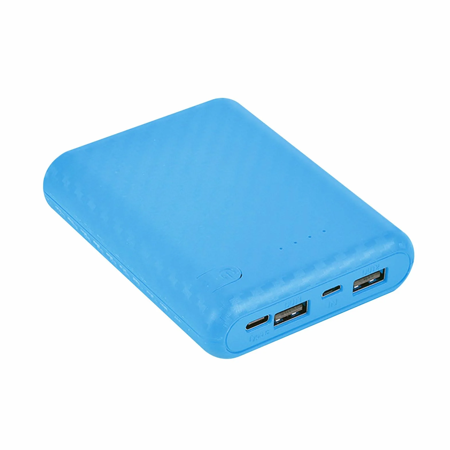 DIY Zewnętrzne pudełko na baterie 4x18650 Zewnętrzne obudowy baterii z wieloma kolorami Bateria nie jest dołączona Wyjście USB 5 V/2,4 A