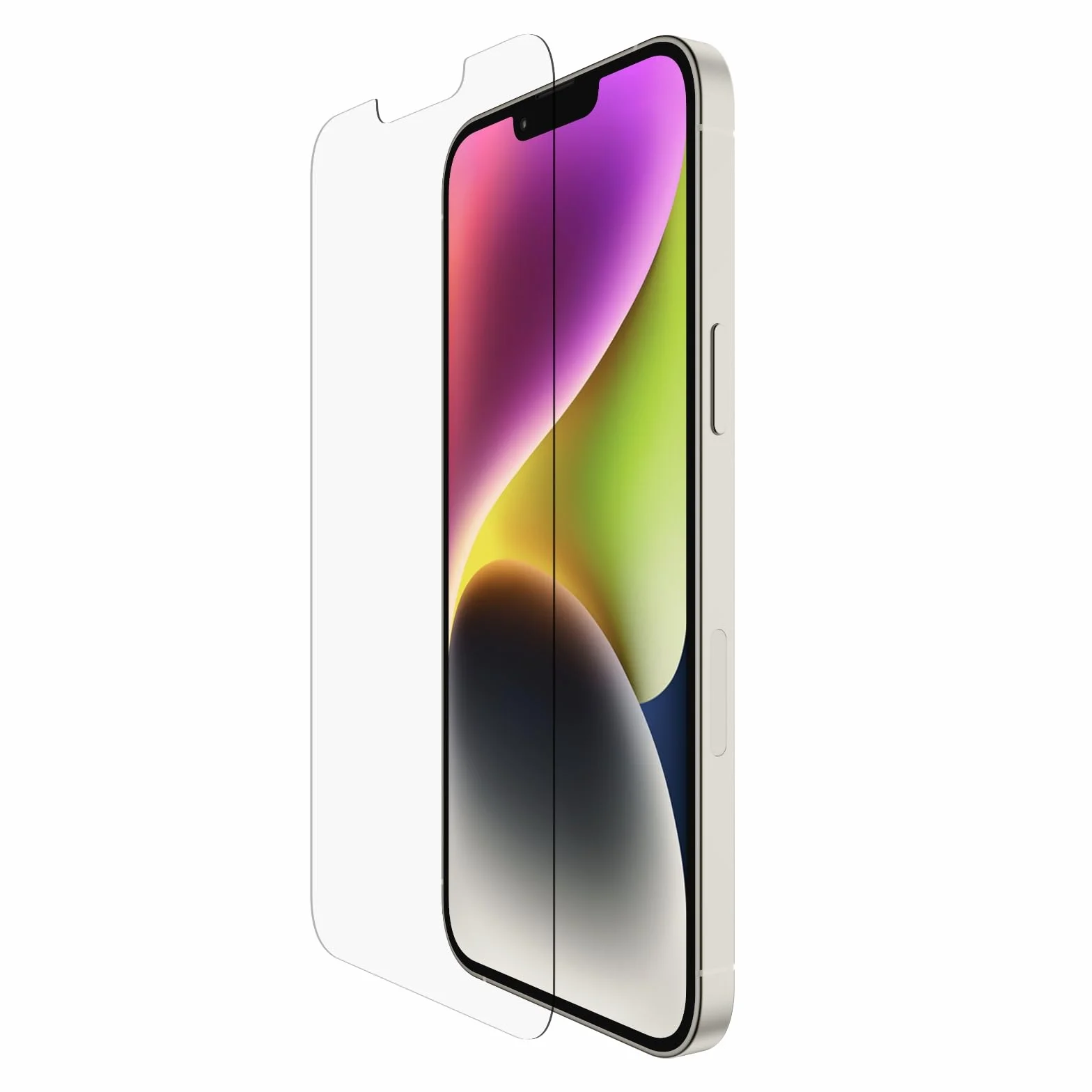 Belkin iPhone 13 Pro Max folia ochronna na ekran UltraGlass, antybakteryjna, łatwa aplikacja bez pęcherzyków powietrza z dołączoną tacą pomocniczą