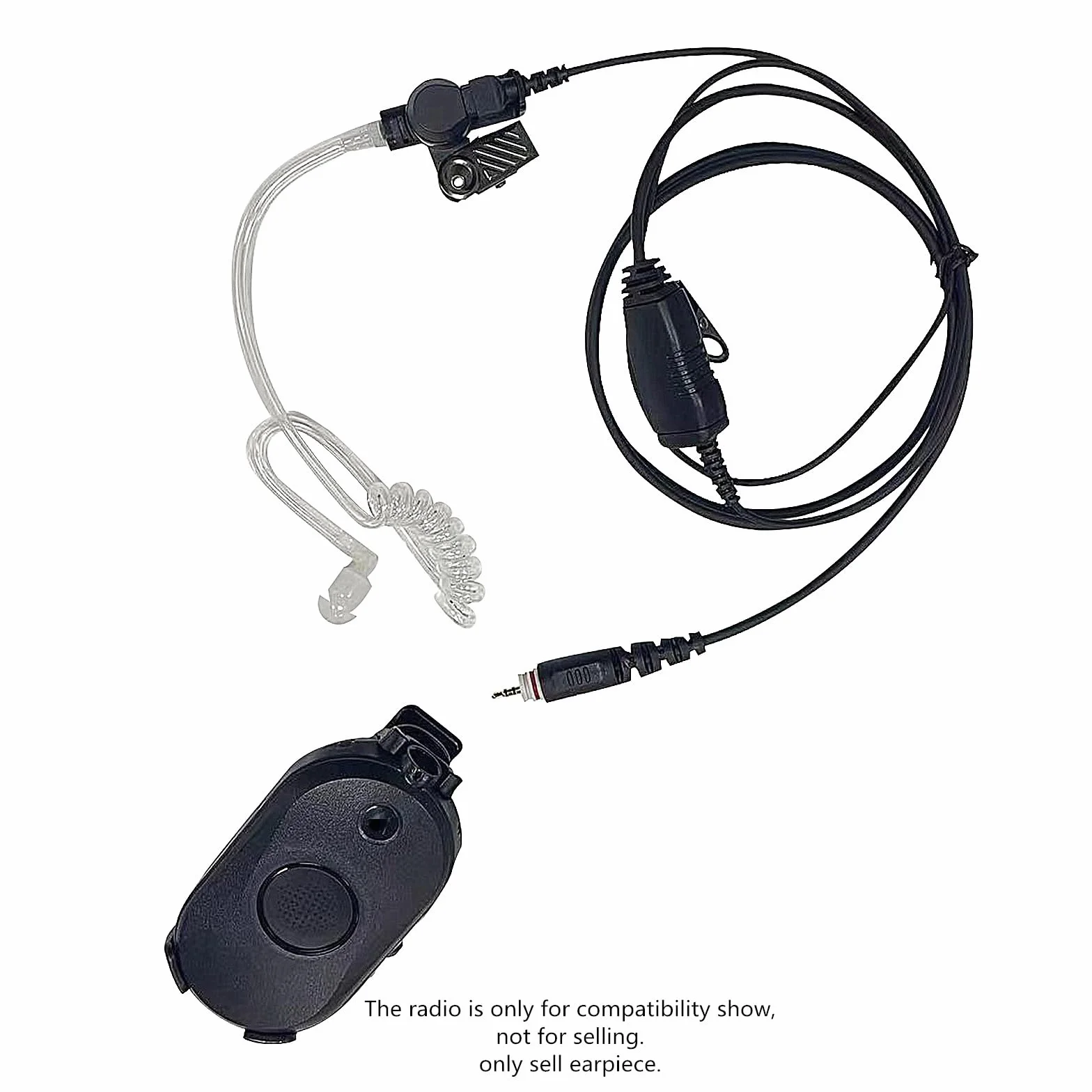 clp 1010e 1040e 1080e 1083e słuchawka z mikrofonem tuba akustyczna nausznik Walkie Talkie Ptt zestaw słuchawkowy kompatybilny z Motorola Business dwukierunkowe radio clp1010e clp1040e clp1080e