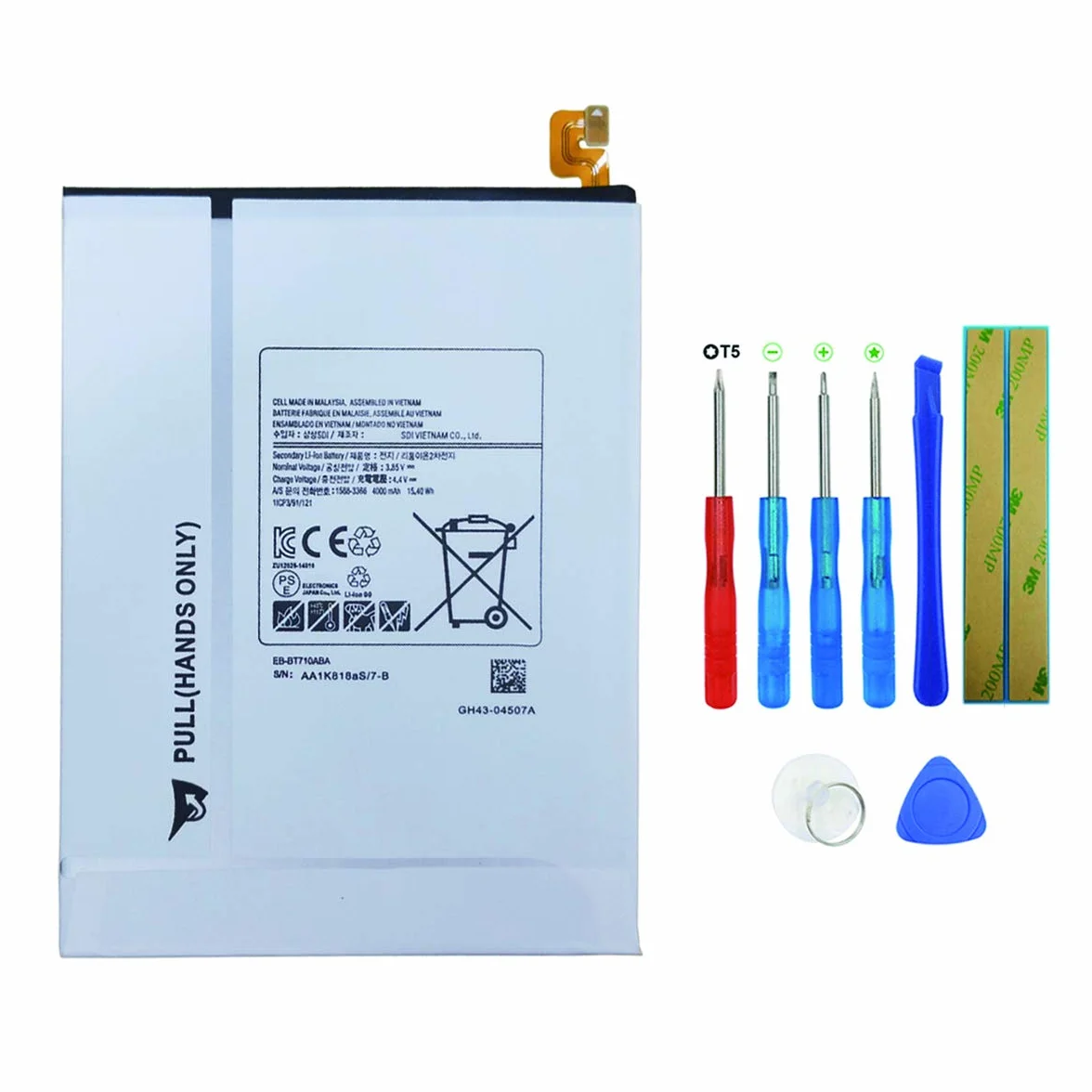 Bateria Swark EB-BT710ABE kompatybilna z Samsung Galaxy Tab S2 8,0" T715 z narzędziami