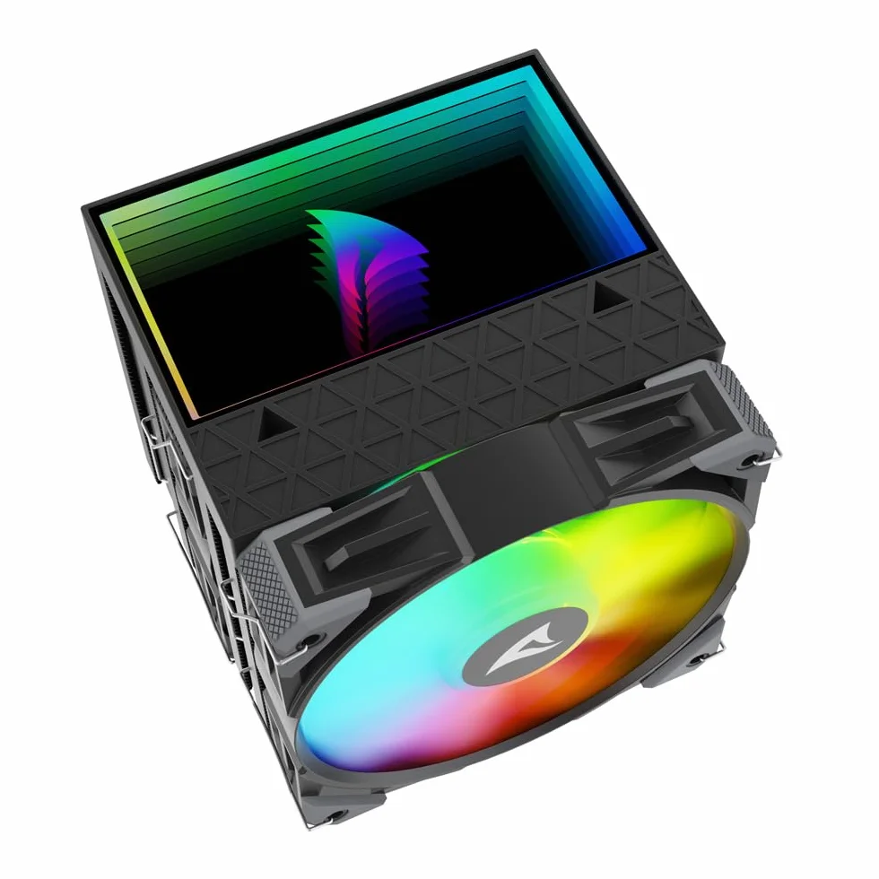 Sharkoon A60 czarny, RGB, chłodzenie procesora