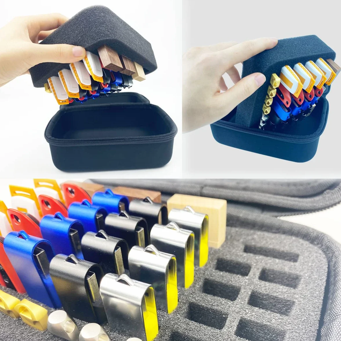 Etui na napęd flash USB JBOS Torba do przechowywania dysku flash Sleeve Napęd flash Organizer Etui do przechowywania dysku flash USB/pamięć Stick/pamięć flash USB/pamięć pamięci USB (tylko rękawa)