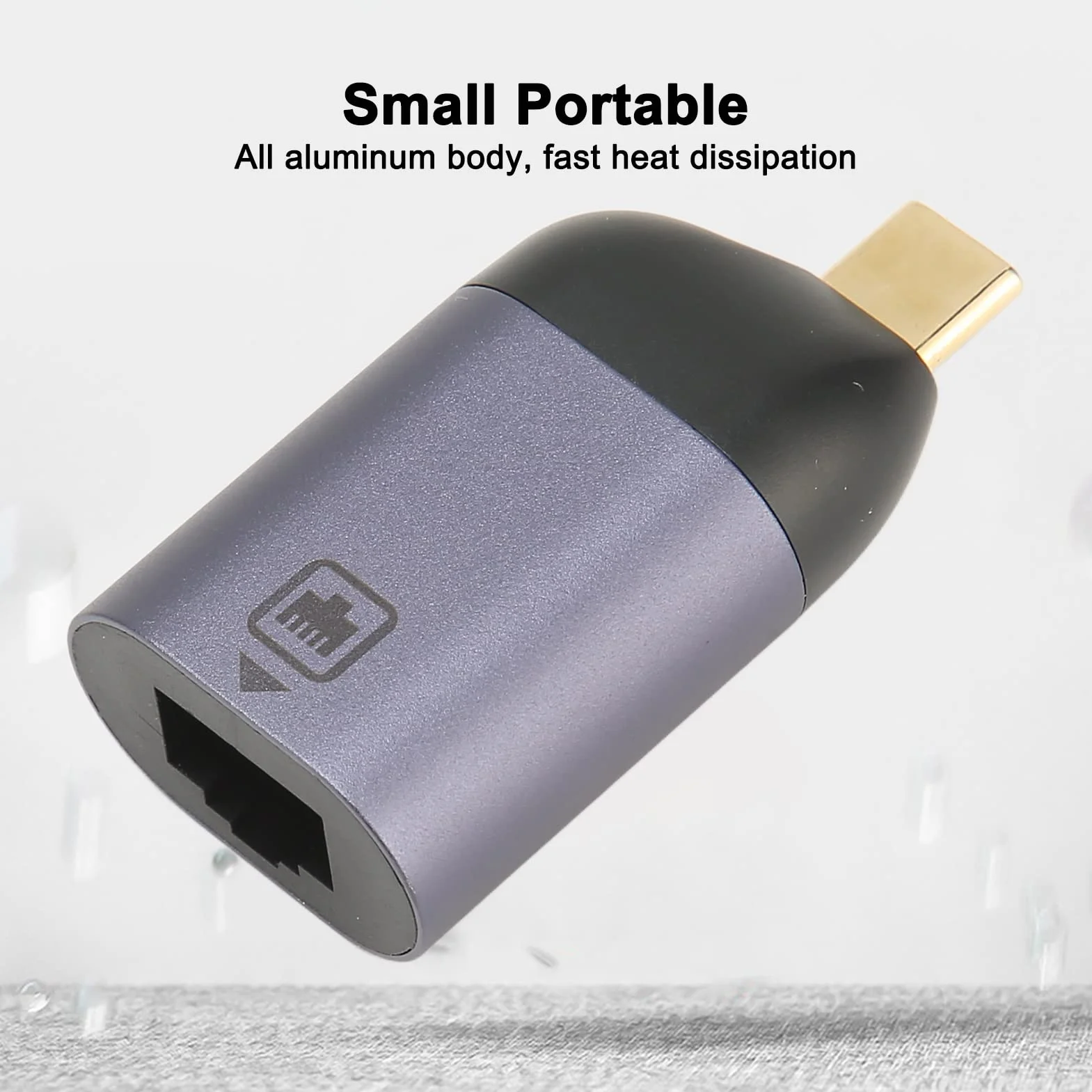 Adapter USB C na Ethernet 1Gbps RJ45 LAN 1000Mbps