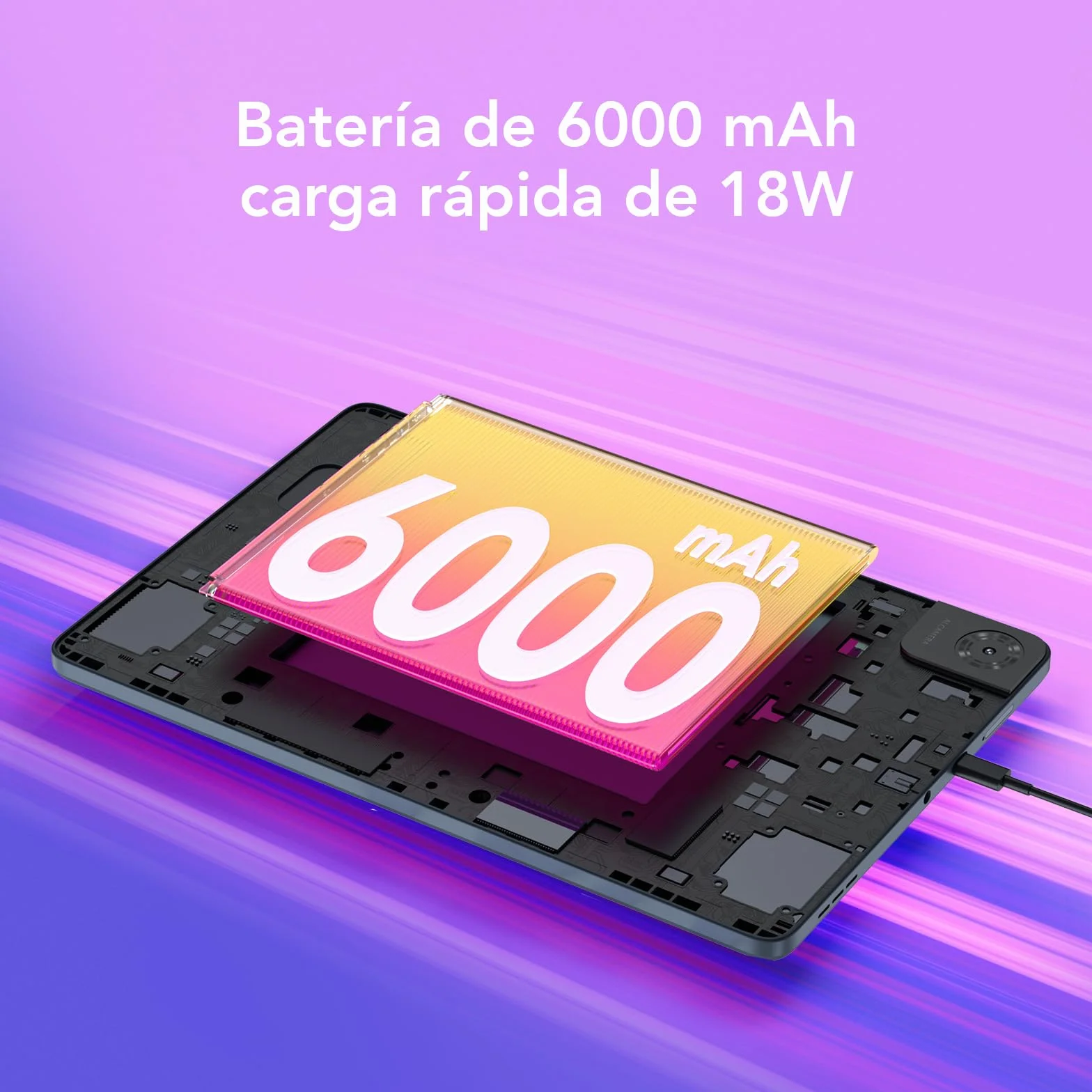 TCL Tablet Tab 10 Gen 4, wyświetlacz IPS 10,1", 4 GB + 128 GB, bateria 6000 mAh z szybkim ładowaniem 18 W, IP54