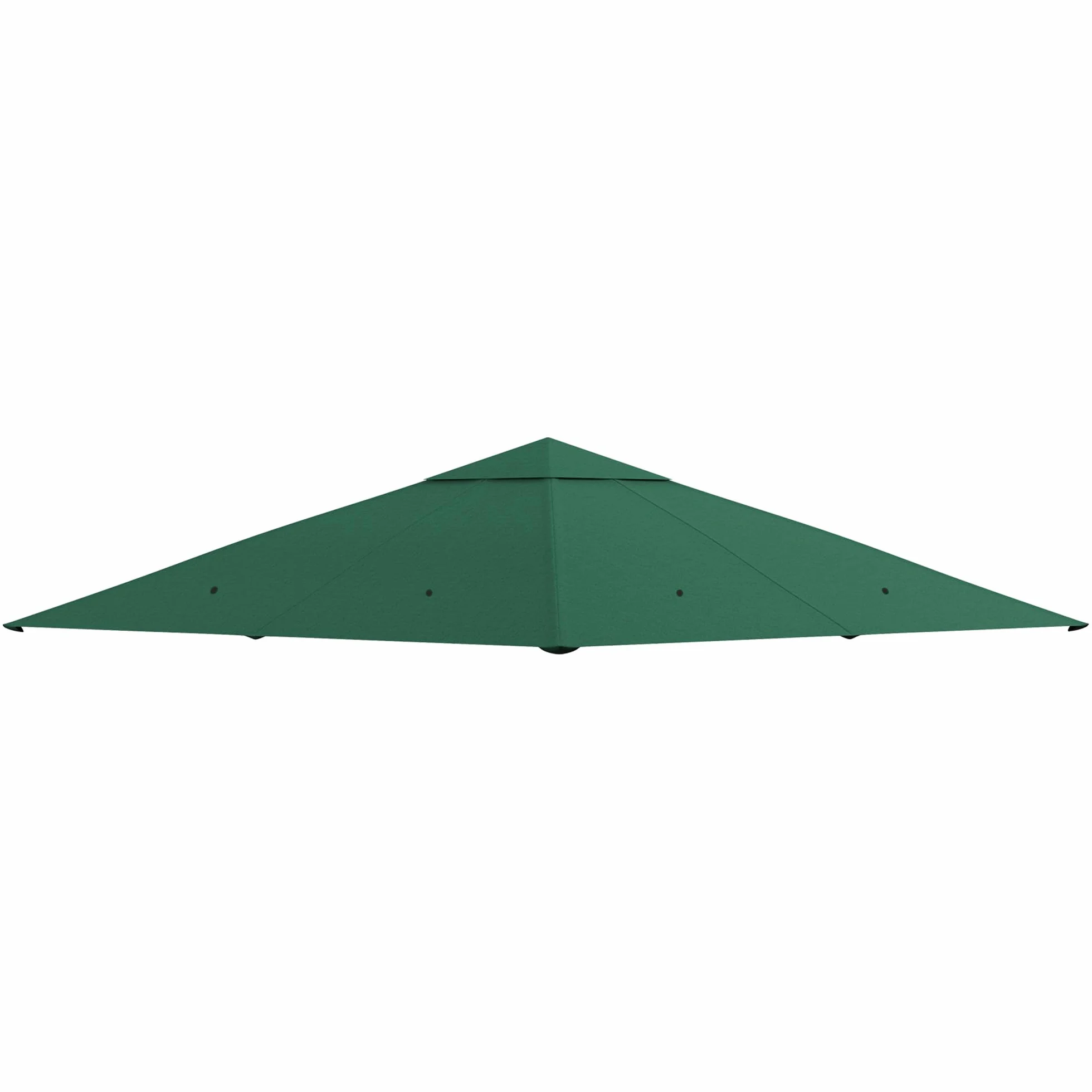 Outsunny Zapasowe płótno do pawilonu Namiot wymienny dach 180 g/m² Anty-UV 3 x 3 m Zielony