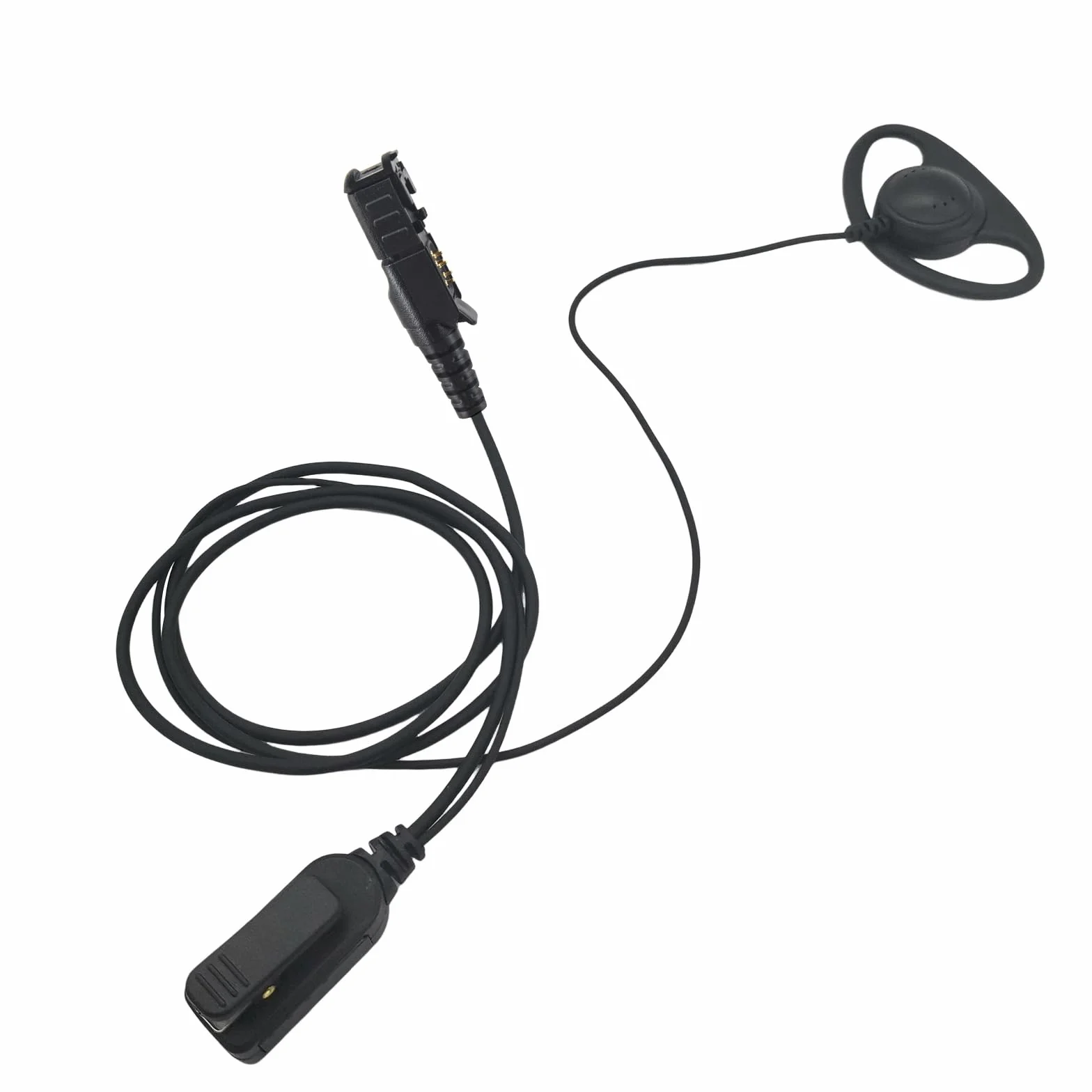 Słuchawki Walkie Talkie z mikrofonem Ptt Mikrofon Zestaw słuchawkowy do Motorola xpr 3300e 3500e 3500 xpr3300e xpr3500e xpr3500 xpr3300 2-drożne radia (pierścień pętli w kształcie litery D)
