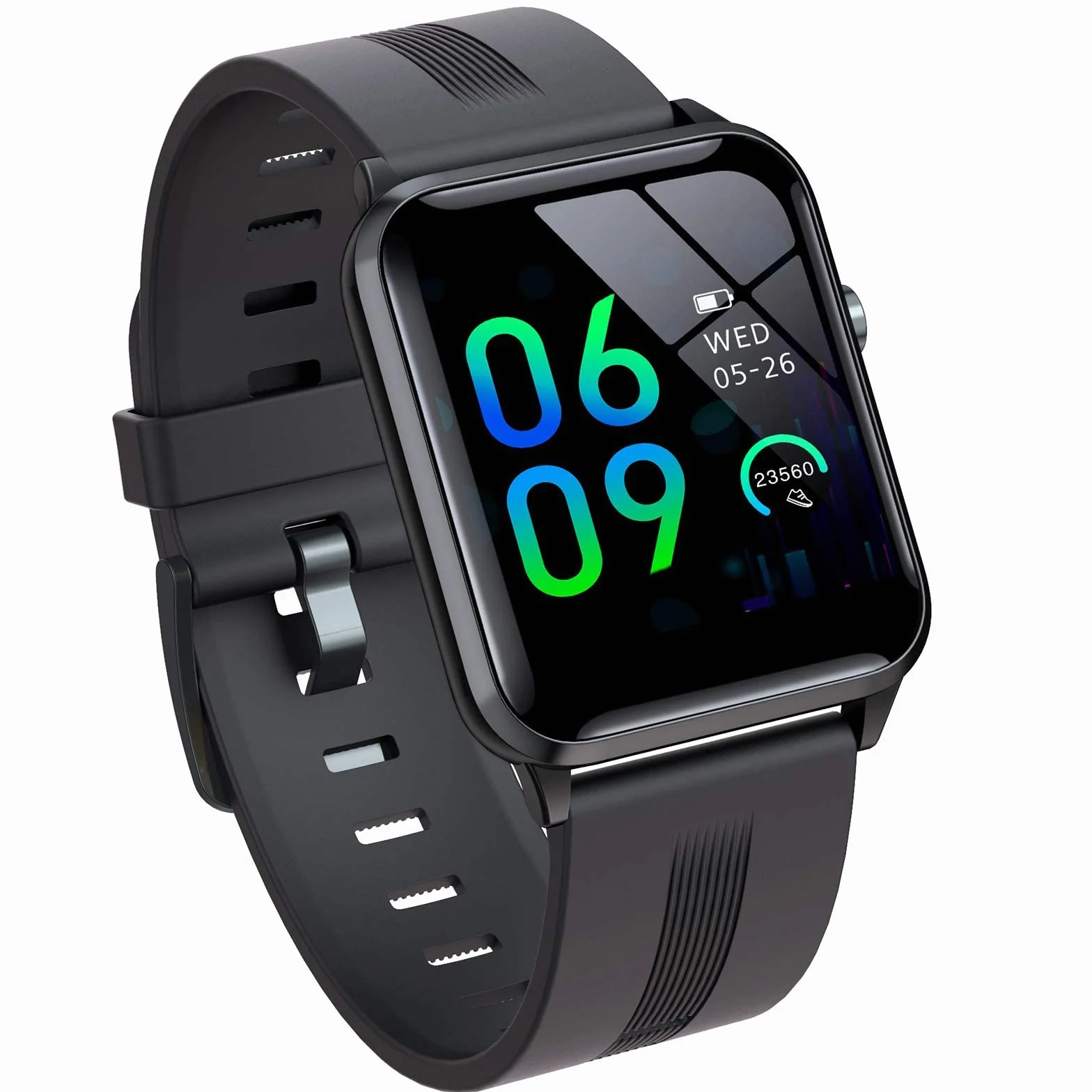 Inteligentny zegarek Smartwatch na telefony z systemem Android i telefony z systemem iOS Monitor aktywności fizycznej z monitorem pracy serca Licznik kroków Inteligentne zegarki dla kobiet mężczyzn