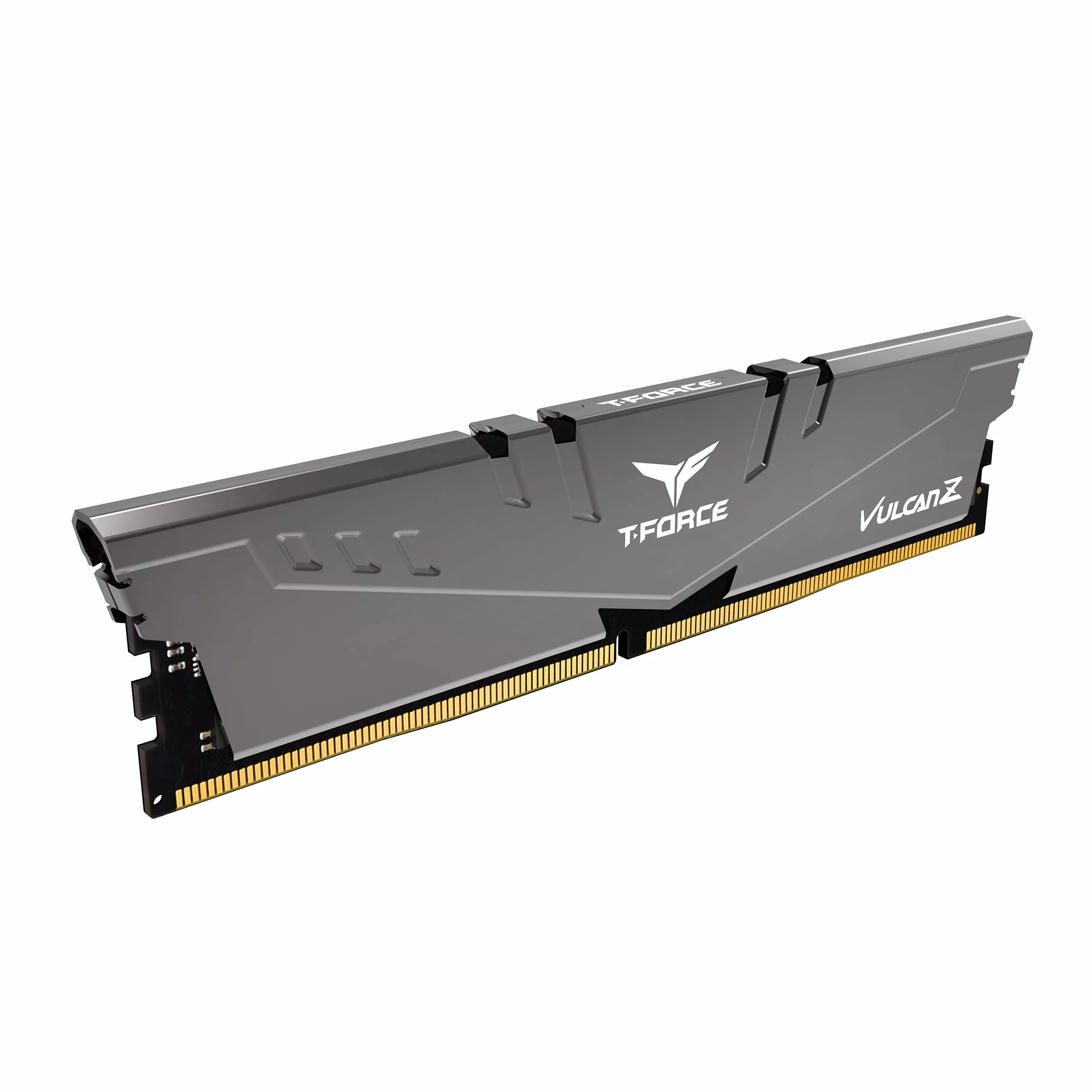 TEAMGROUP Team T-Force Vulcan Z DDR4 Gaming Memory, 2 x 16 GB, 3600 Mhz, 288 Pin DIMM, Grey