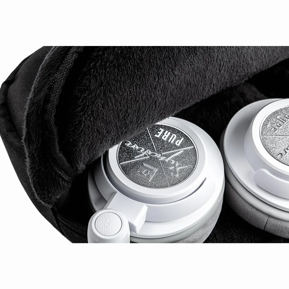 ULTRASONE Signature Pure White Limited Production Model (hermetyczny, typ dynamiczny, słuchawki monitorowe ze sterownikiem lustrzanym 50 mm), zrównoważone połączenie, S-Logic 3, technologia LE/FGC