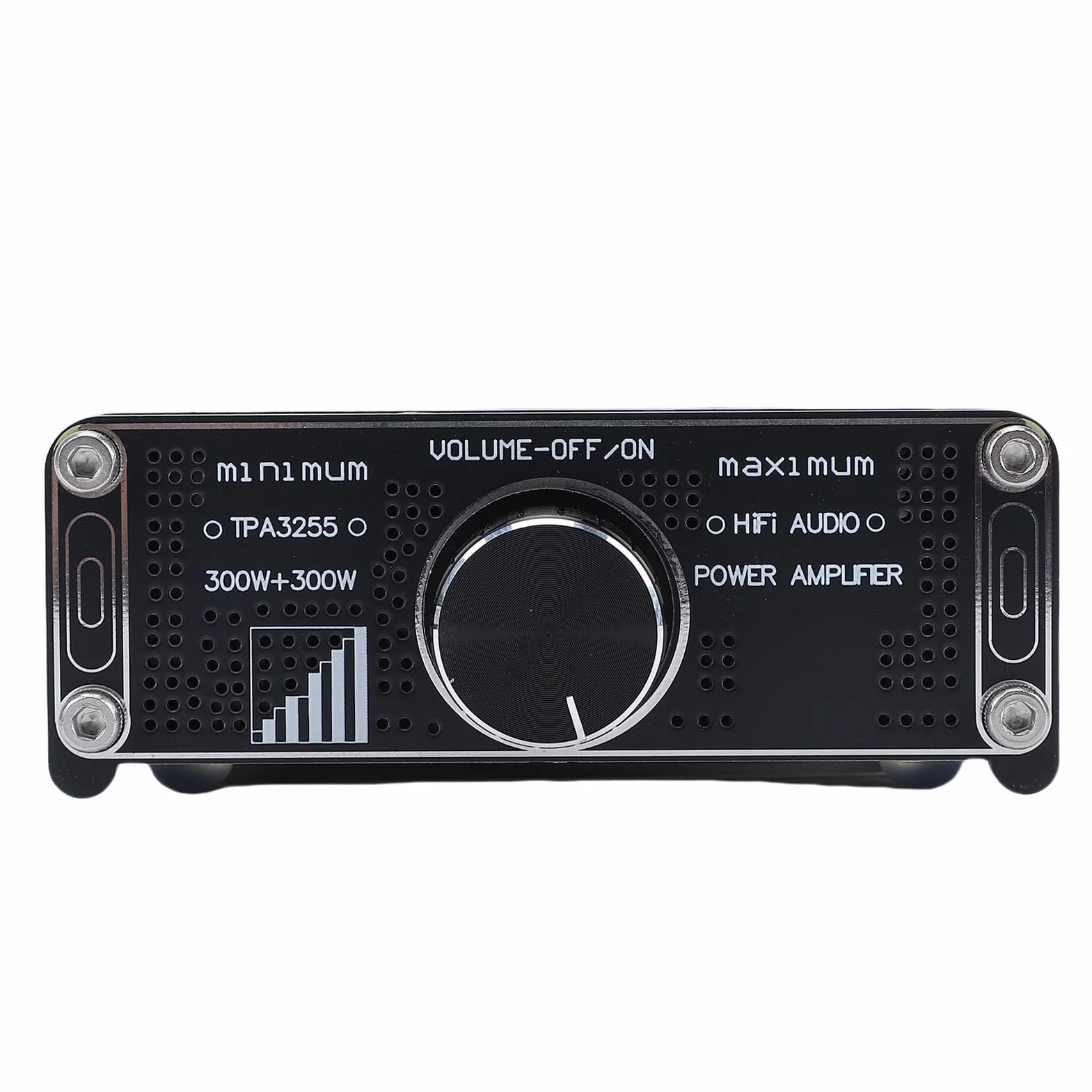 Stereofoniczny Wzmacniacz, Wzmacniacz Mocy HIFI, 300Wx2 Wzmacniacz Klasy D 2-kanałowy Wzmacniacz Stereo z Odbiornikami Purepath Ultra HD o Dużej Mocy i Niskim Poziomie do