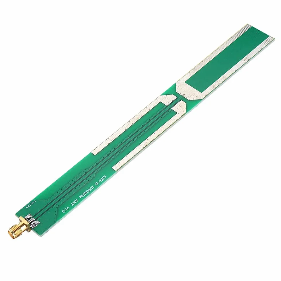 2 szt. ADS-B 1090Mhz wzmocnienie 2.0dBi SMA żeńska antena PCB