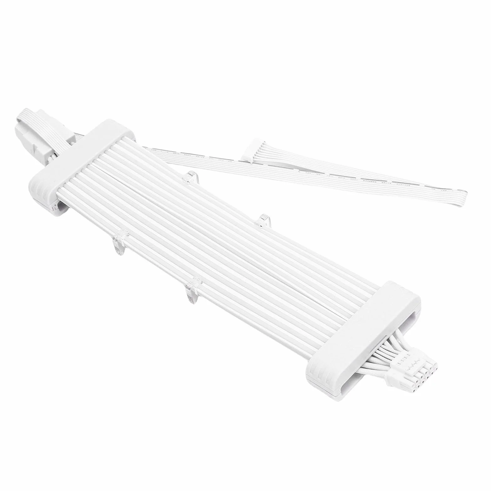 Pissente Kabel Zasilacza ARGB Silikonowy Tkany Kabel Zasilający Neon 5 V 120 LED 16 Pin 8 Pin Miękkie Przedłużenie Bocznej Poświaty do Obudowy Komputera PC Modding Konstruktorzy Komputerów