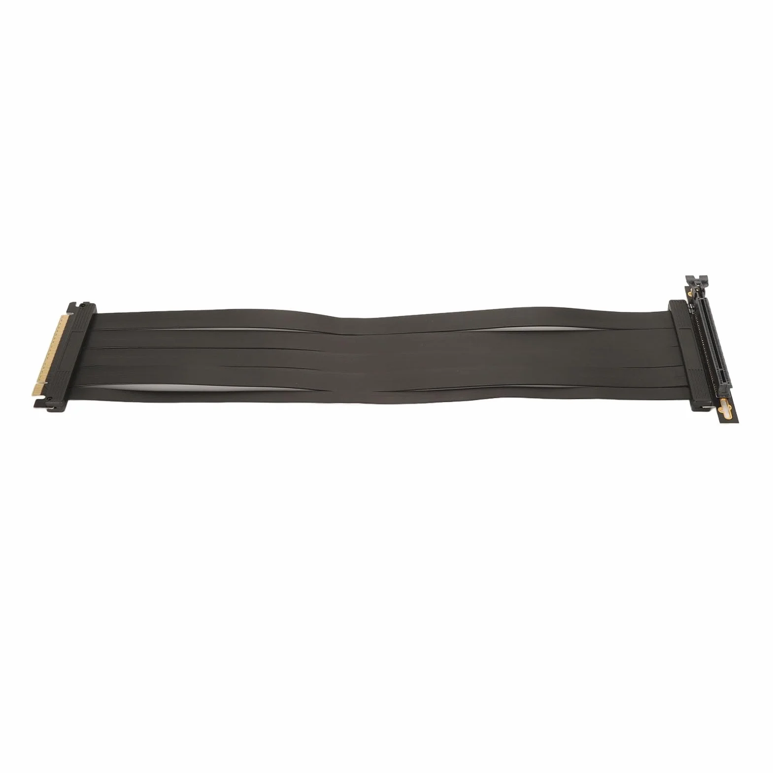 Kabel Pionowy PCIE 4.0 X16, 15,8-calowy, Elastyczny Przedłużacz GPU z funkcją przeciwzakłóceniową, sygnał Bezstratny, Złącze 90 Stopni, dla RTX4090 RX6950XT