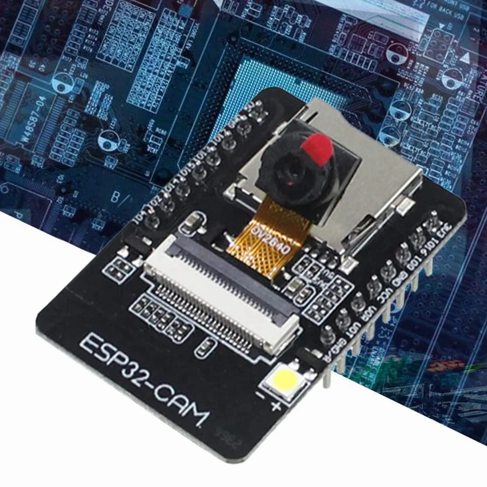Płyta rozwojowa -CAM + moduł kamery OV2640 zestaw 520 KB + 4 MB PSRAM 32 Mbit WiFi + moduł Bluetooth Ultra Low Powers 5V IoT