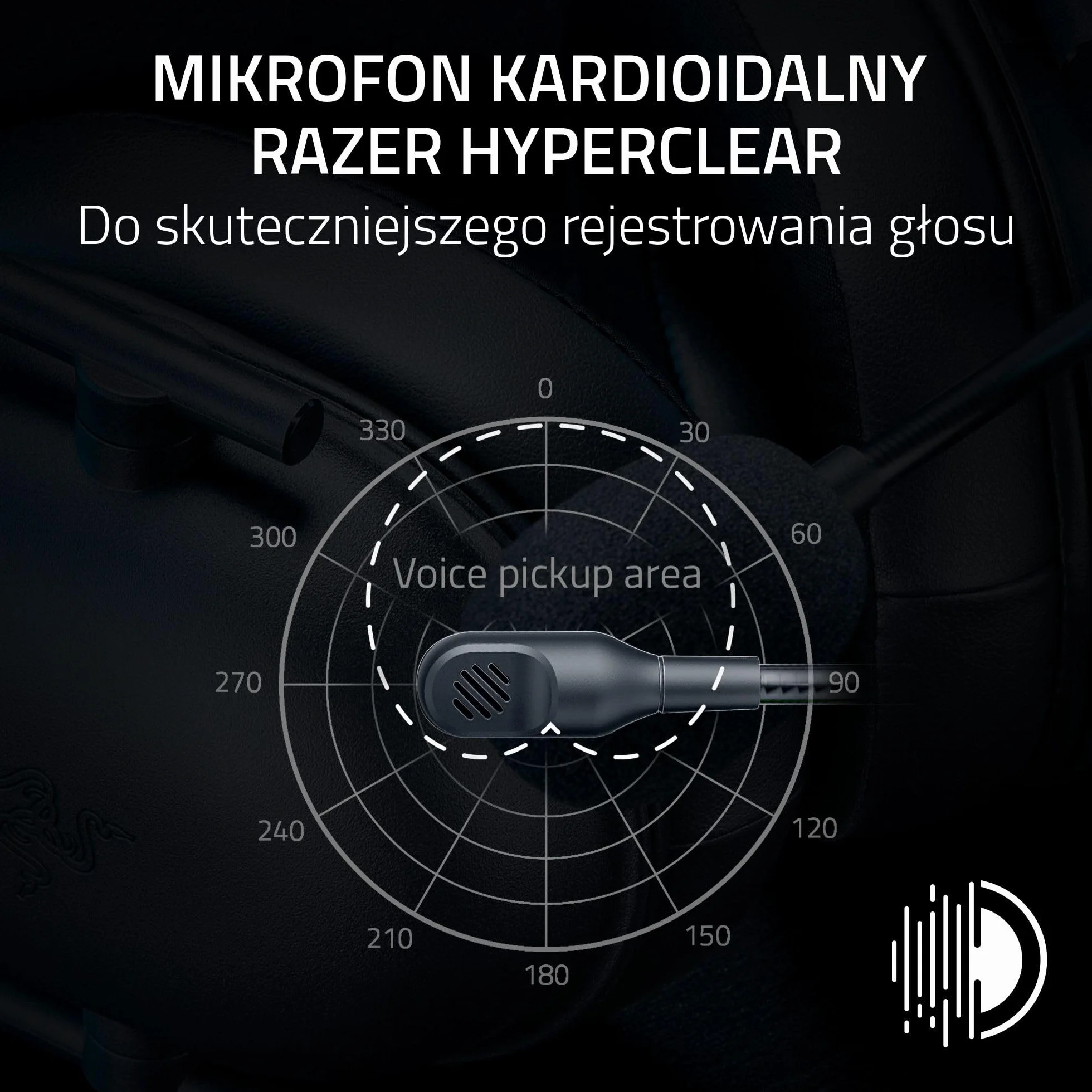 Razer Blackshark V2 X (PlayStation) - przewodowy e-sportowy zestaw słuchawkowy do konsoli PlayStation (240g, mikrofon kardioidalny, przetworniki 50mm, pasywna redukcja szumów, złącze 3,5mm) Czarny
