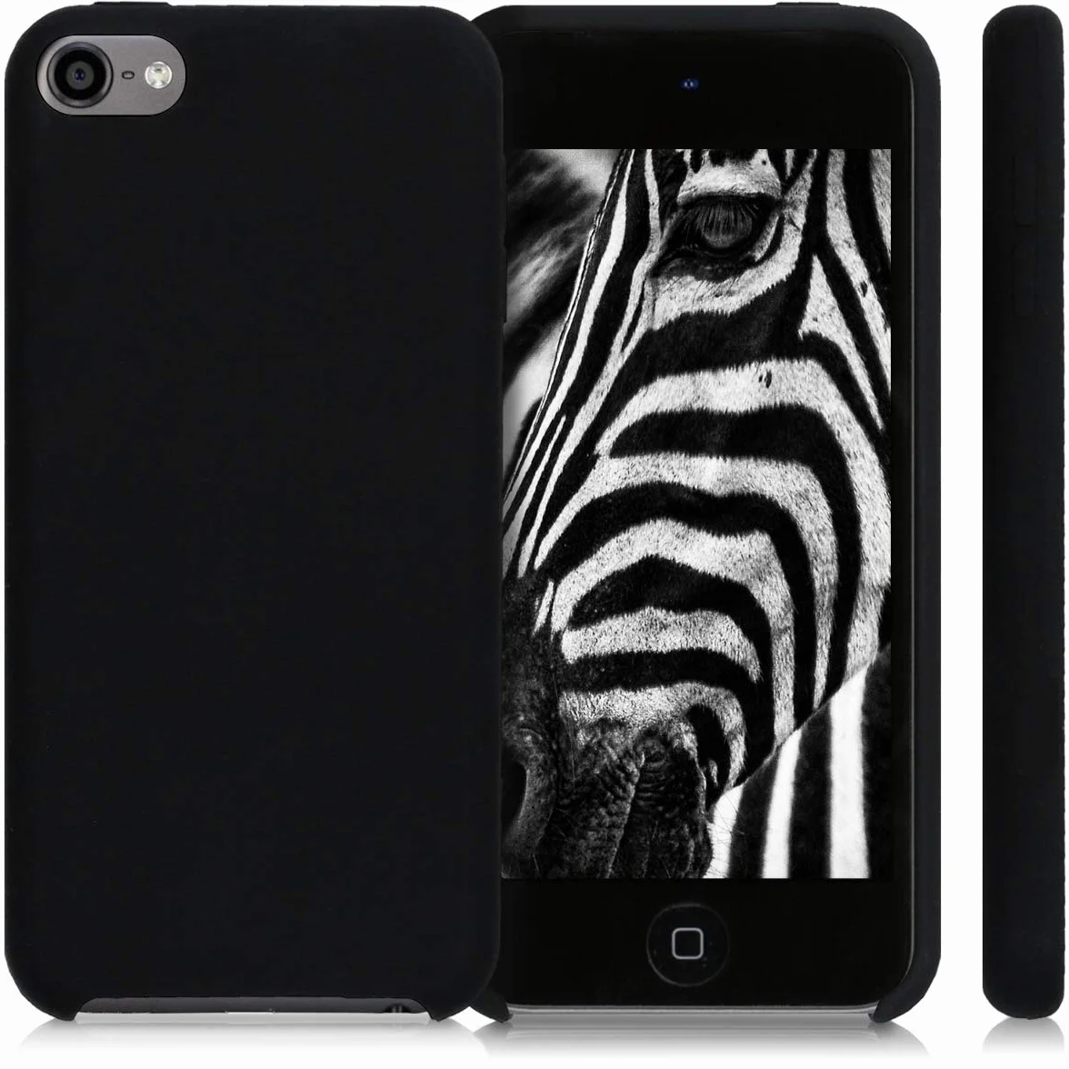 kwmobile Silikonowe etui ochronne do Apple iPod Touch 6G 7G czarne