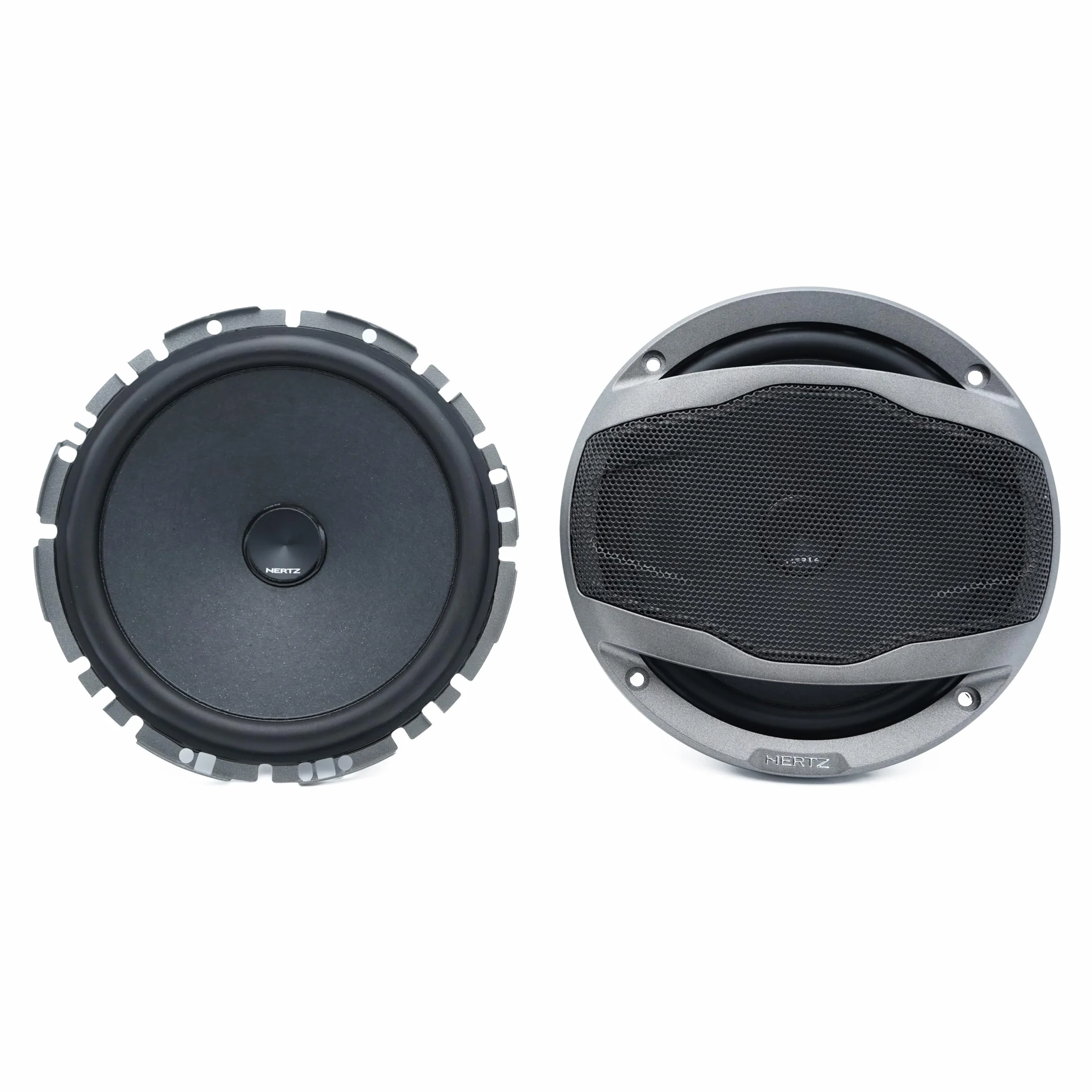 Hertz CK 165F – płaski system komponentowy 165 mm, 270 W, membrana niskoprofilowa do trudnych instalacji