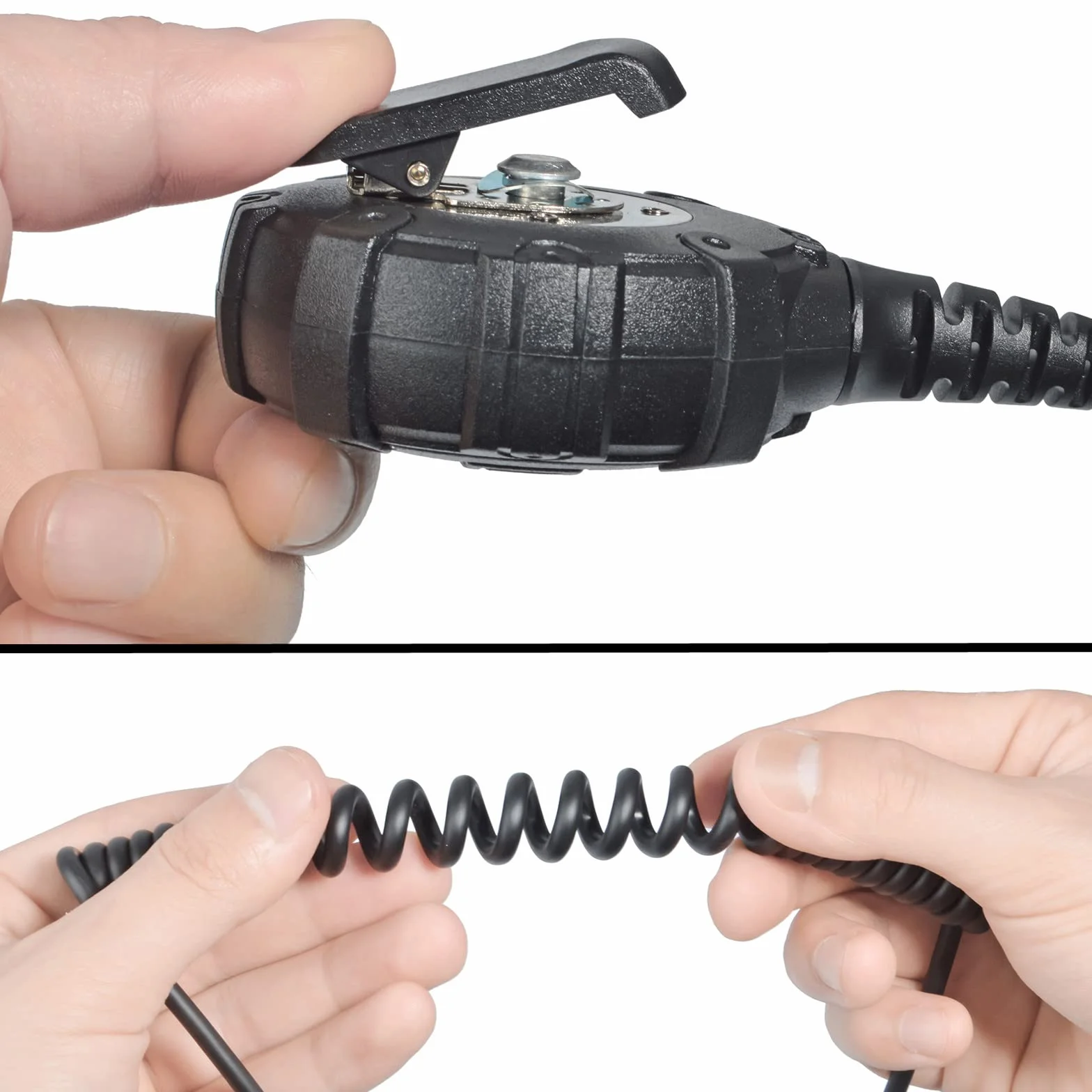 HYS 2,5 mm 1-biegunowy mikrofon na ramię głośnik kompatybilny z telefonem Motorola TLKR-T60 T61 T62 T80 T81 T82 T-92 H2O T80 Extreme