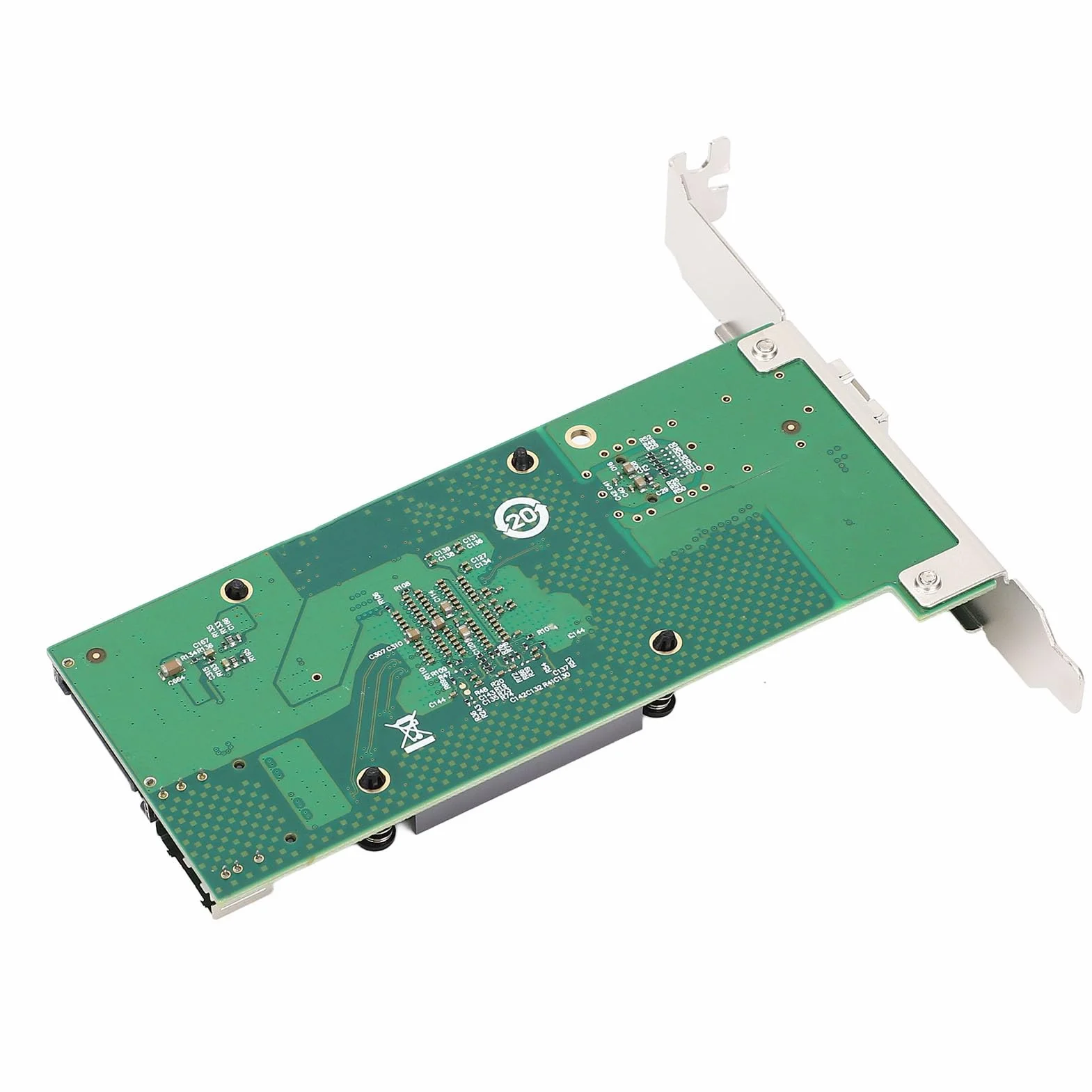 Karta sieciowa Ethernet M.2 do 10 GB B+M Key 82599‑1 SFP Industrial Control Server Network Card Network, pojedynczy port SFP+, dla Wins 7/8/8.1/10