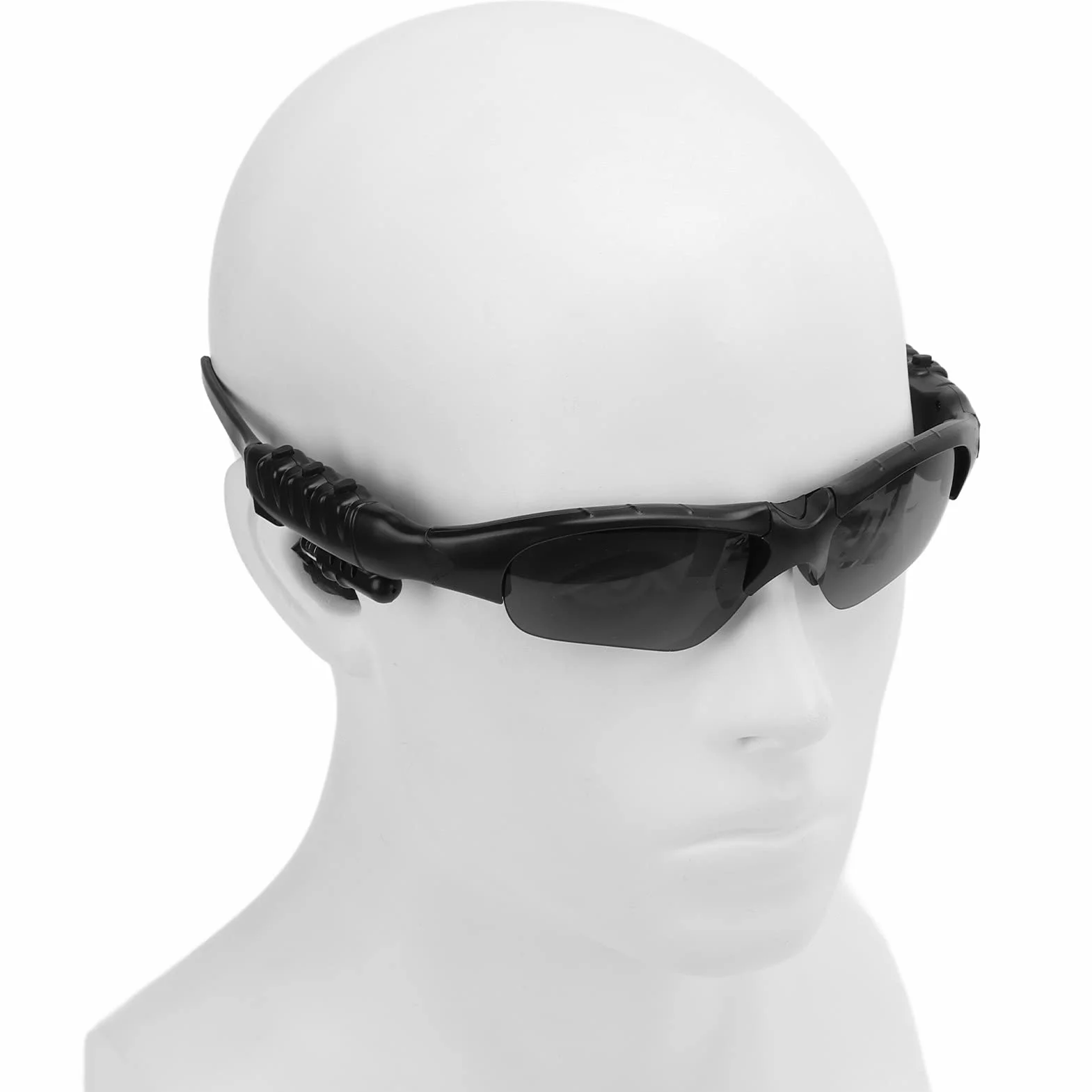 Inteligentne Bezprzewodowe Okulary Przeciwsłoneczne Bluetooth, Zdejmowane Spolaryzowane Sportowe Okulary Przeciwsłoneczne ze Stereofonicznym Zestawem Słuchawkowym, Zestaw Słuchawkowy Bluetooth Okulary