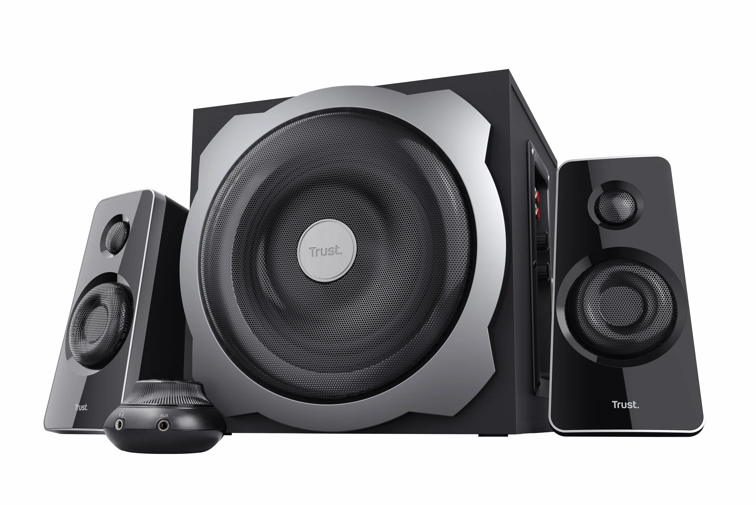 Trust Tytan 2.1 głośnik - PC luid spreker met subwoofer, 120 W, zwarty
