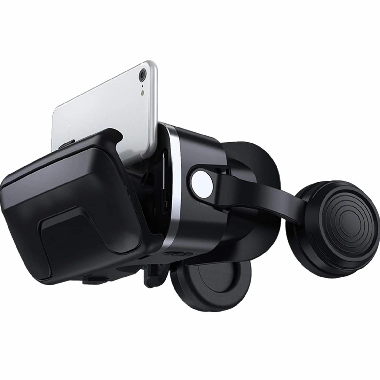 VR Okulary 3D, VR Virtual Reality, VR Smartphone Słuchawki do gier i filmów kompatybilne z iPhonem, Samsung i innymi smartfonami (4,7 do 6,0 cala)