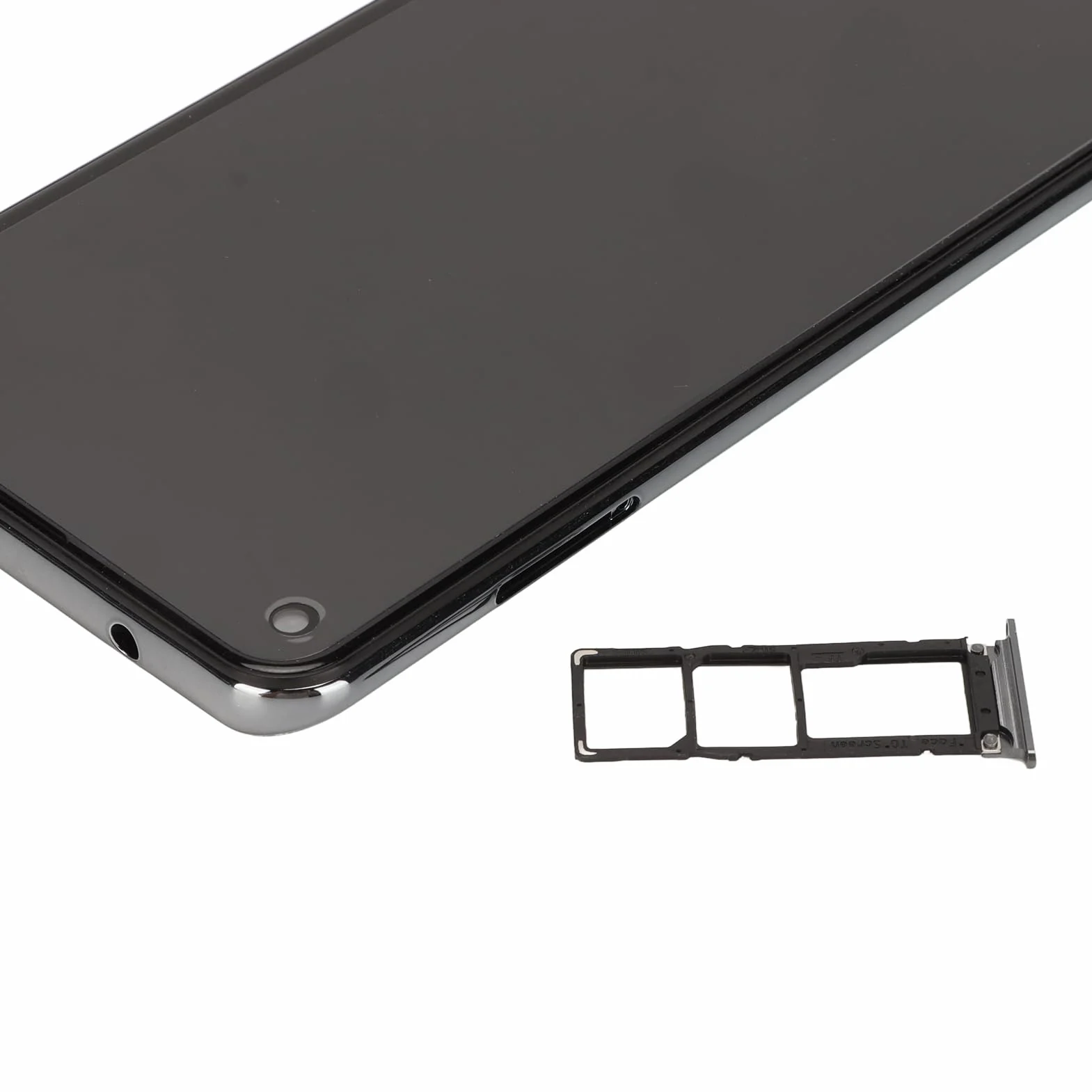 6.5-calowy ekran HD Smartfon, 4GB RAM 64GB ROM dla systemu Android 11, Dual SIM Dual Standby wyposażony w funkcję rozpoznawania twarzy, bardzo długi tryb gotowości (Gradient white blue)