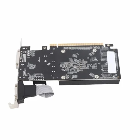 Bewinner Karta graficzna GT710, 2 GB DDR3 64-bitowa karta graficzna, niskoprofilowa karta graficzna komputera, PCI Express 2.0 X16, wyjście HDMI VGA DVI, stacjonarna, karta graficzna do gier dla