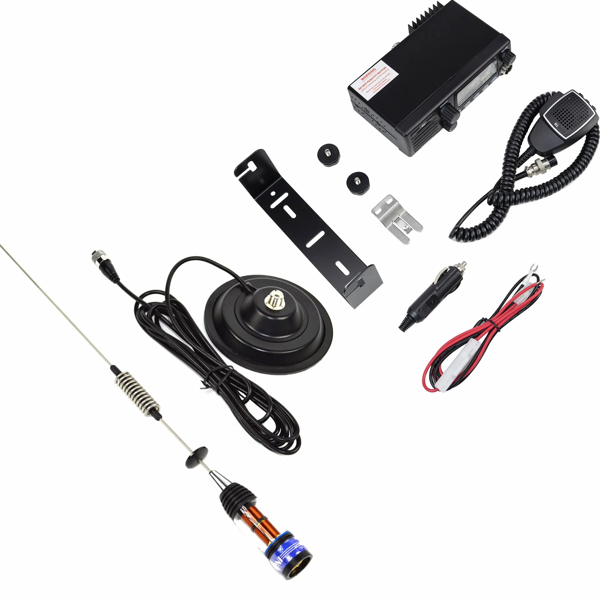 CB TTi TCB-900 EVO zestaw stacji radiowych + antena PNI ML70 CB, długość 70 cm