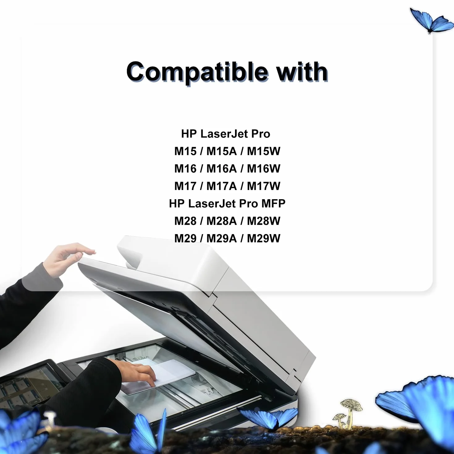 Kaseta z tonerem LOSMANN CF244A kompatybilna do HP CF244A 44A dla HP Laserjet Pro M15 M15a M15w M16 M16a M16w M17 M17a M17w HP Laserjet Pro MFP M28 M28w M29 M29a M29w (1 czarny;