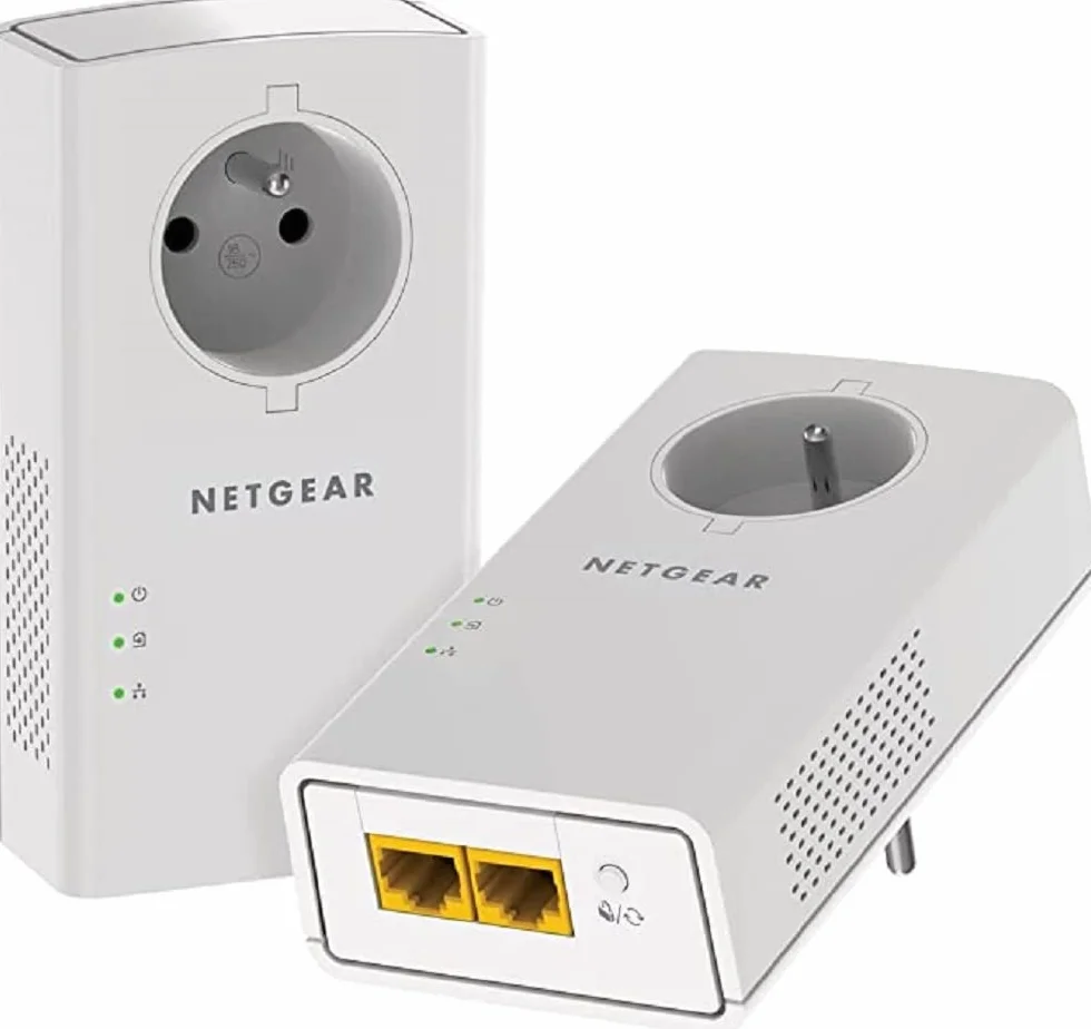 CPL NETGEAR PK2 ADAPTATEUR CPL 2000 Mbps, PLP2000-100FRS
