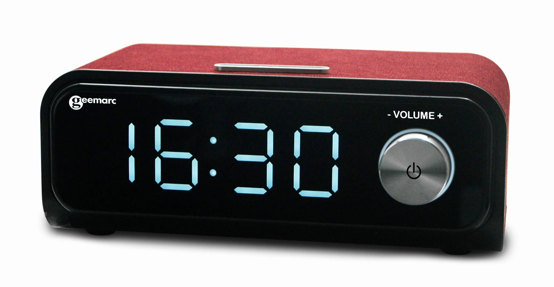 Geemarc VISOTEMPO200_RED_VDE Uproszczony odtwarzacz muzyki MP3, czerwony, 270 x 150 x 115 mm