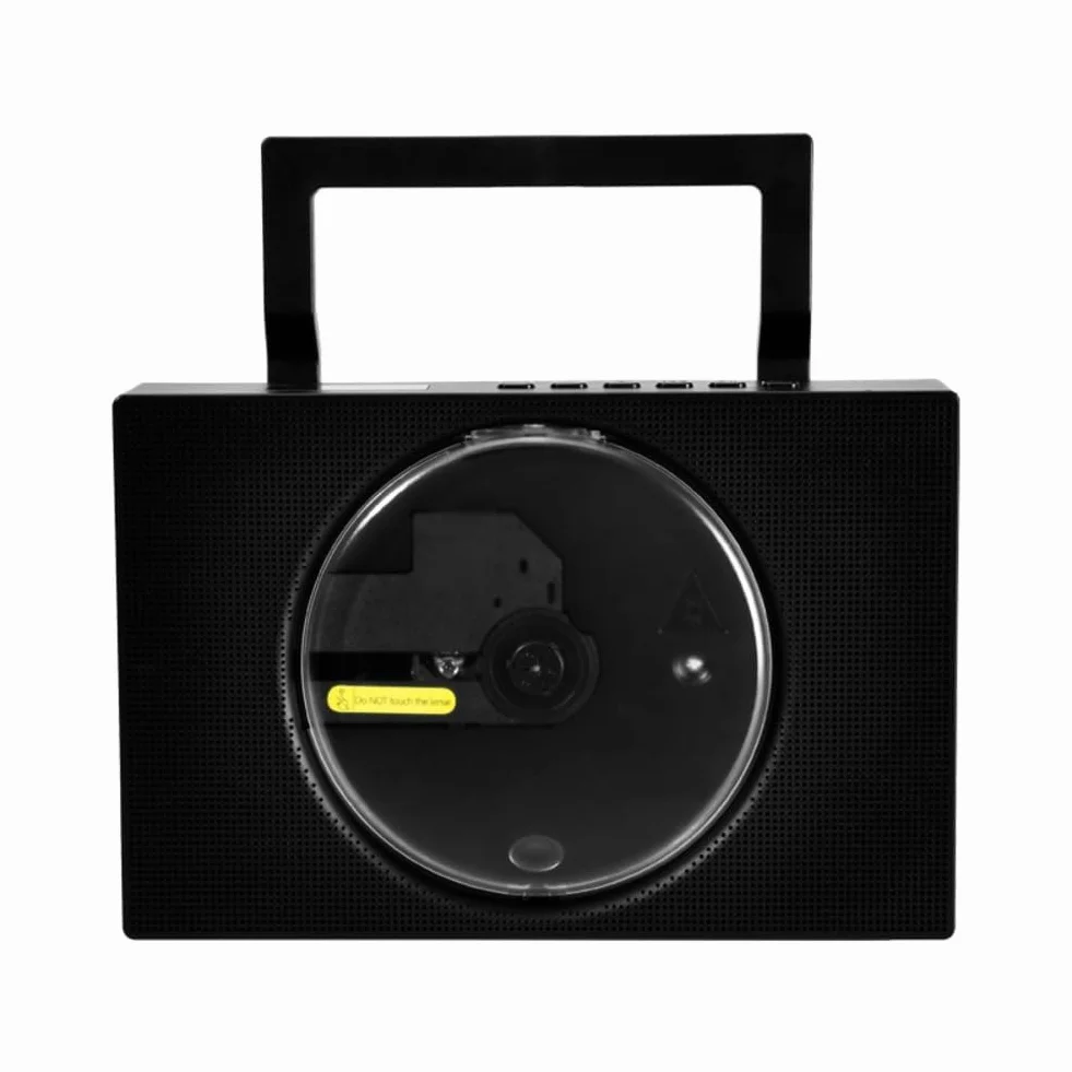 Przenośny odtwarzacz CD z Bluetooth – wielofunkcyjny domowy odtwarzacz muzyki CD, montowany na ścianie, odtwarzacz płyt CD do nauki, audiobooki, radio FM, odtwarzanie USB, pilot zdalnego sterowania