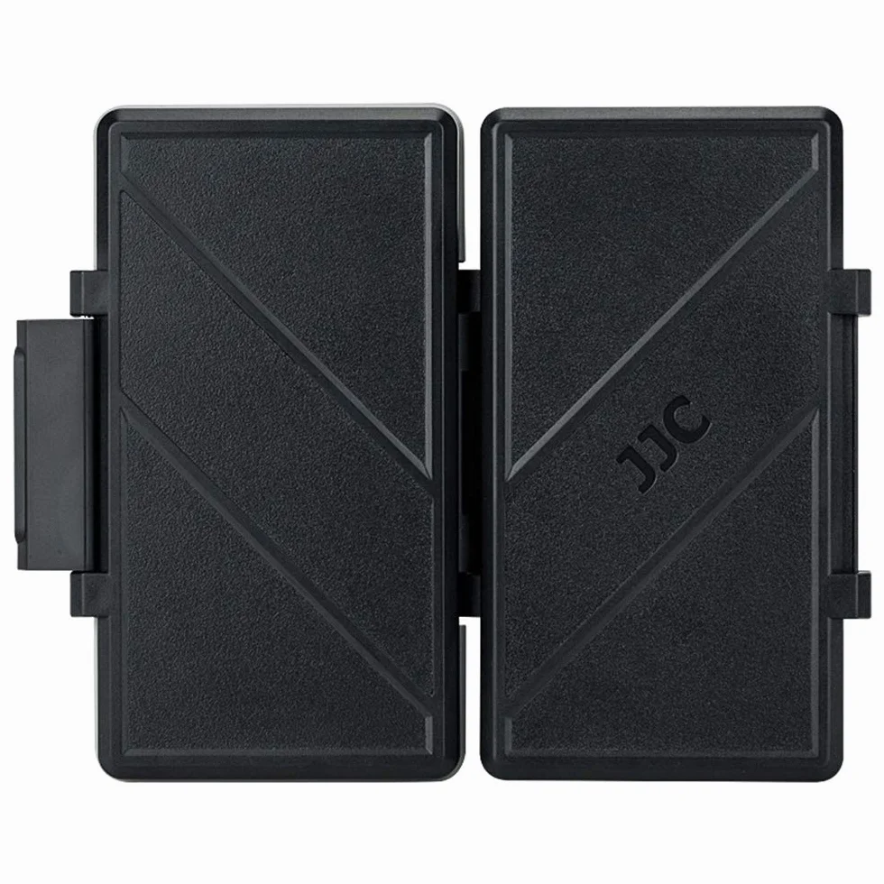 JJC Wodoodporne Etui Na Karty Pamięci Z 25 Gniazdami, Czytnikiem USB 3.0 Do 16 Micro SD/SDXC/SDHC + 8 SD/SDXC/SDHC - Antywstrząsowe, Przenośne