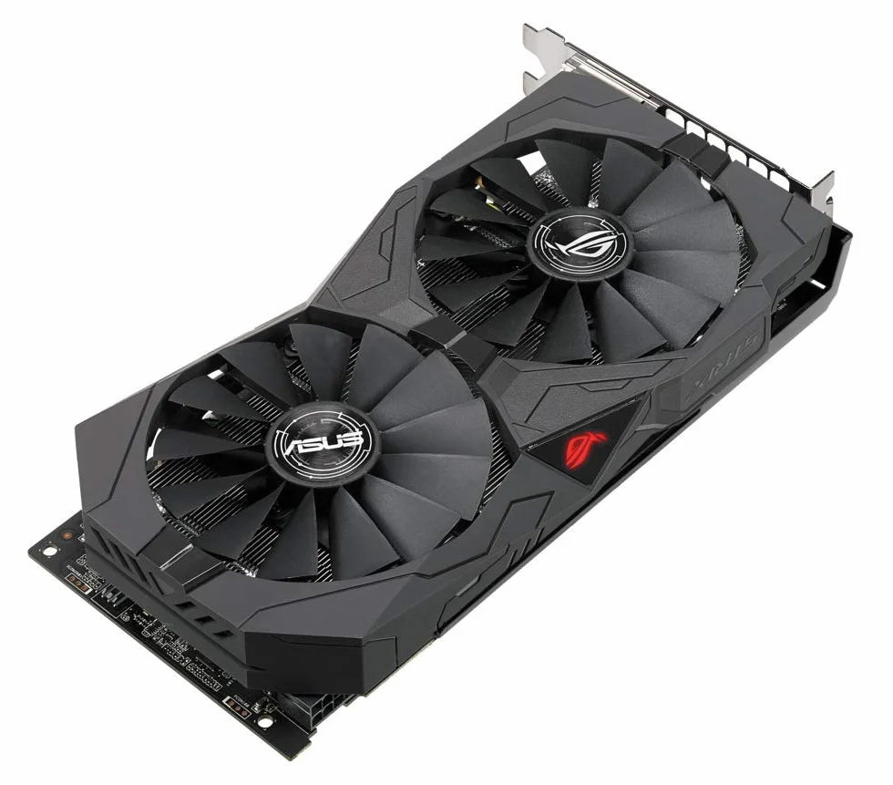 ASUS ROG Strix-RX570-O8G-Gaming karta graficzna AMD Radeon (8 GB pamięci GDDR5, PCIe 3.0, HDMI, DisplayPort)