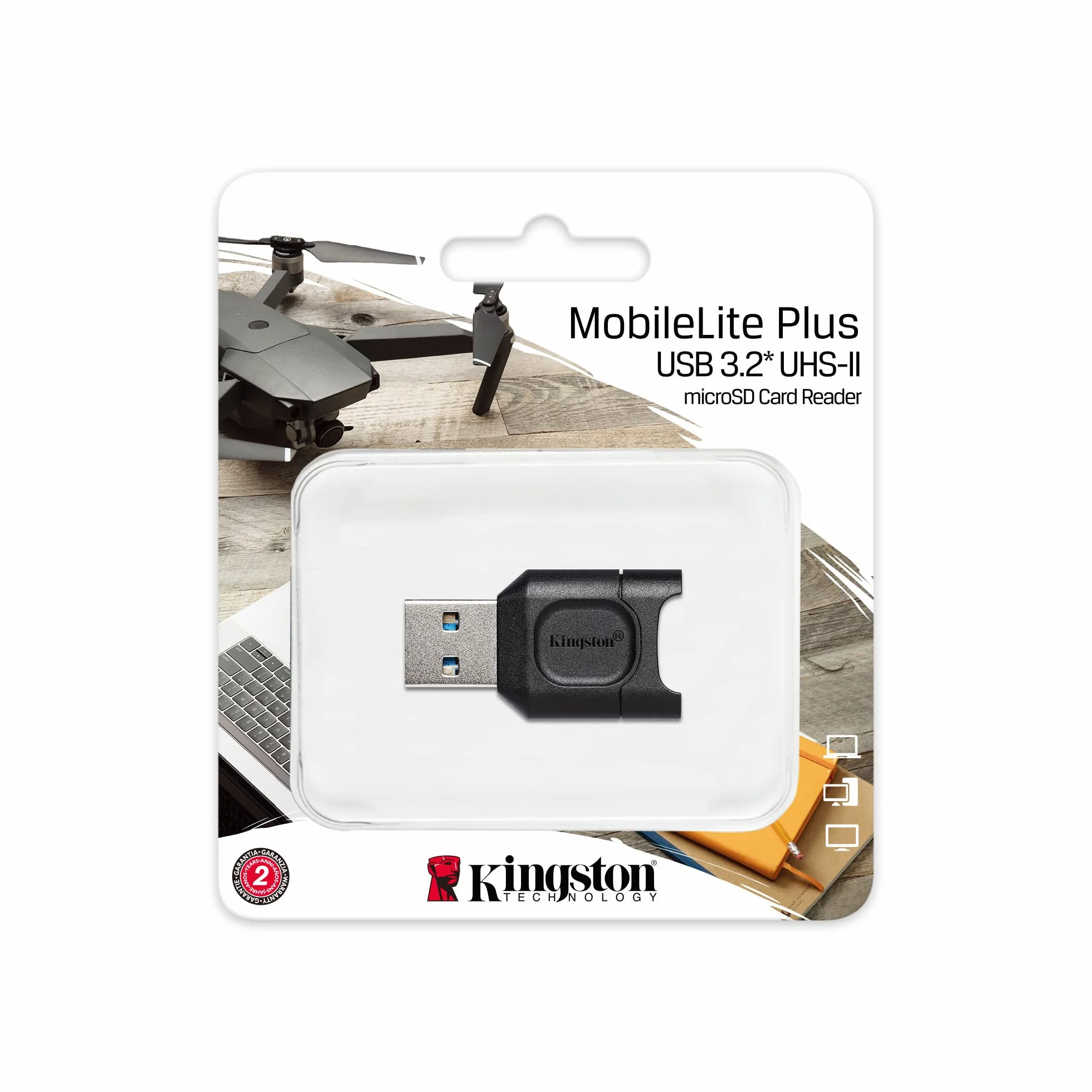 Kingston MobileLite Plus (MLPM) czytnik kart microSD USB 3.1 microSDHC/SDXC UHS-II