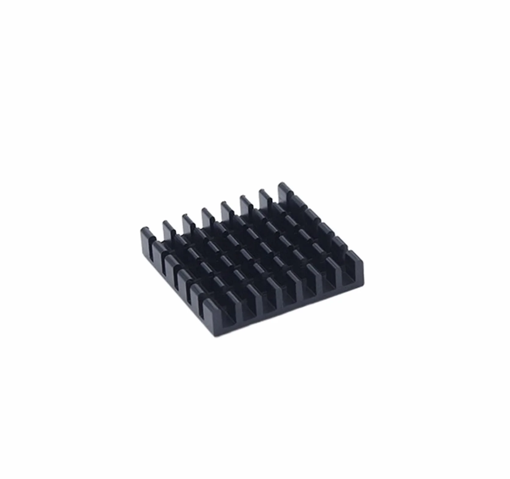 10 szt. Aluminiowy grzejnik 14*14*10mm Elektroniczny chip chłodnicy chłodnicy z dwustronną taśmą termoprzewodzącą 3M9448A (Kolor: 25x25x5mm)