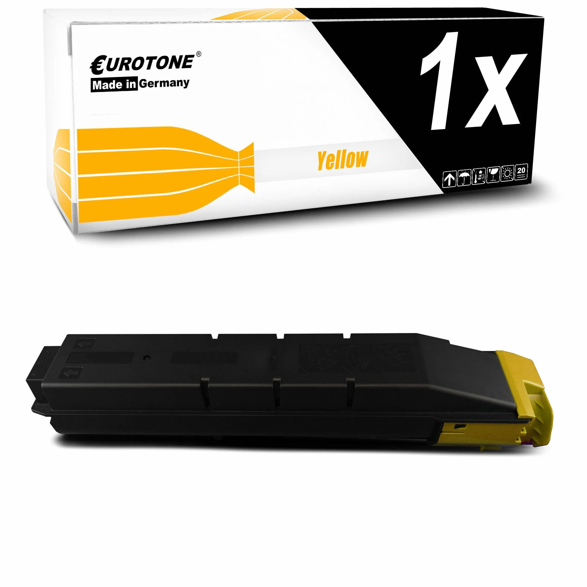 Eurotone Toner kompatybilny jako zamiennik do Kyocera TASKalfa 3050 3051 3550 3551 zastępuje 1T02LKANL0 TK-8305Y