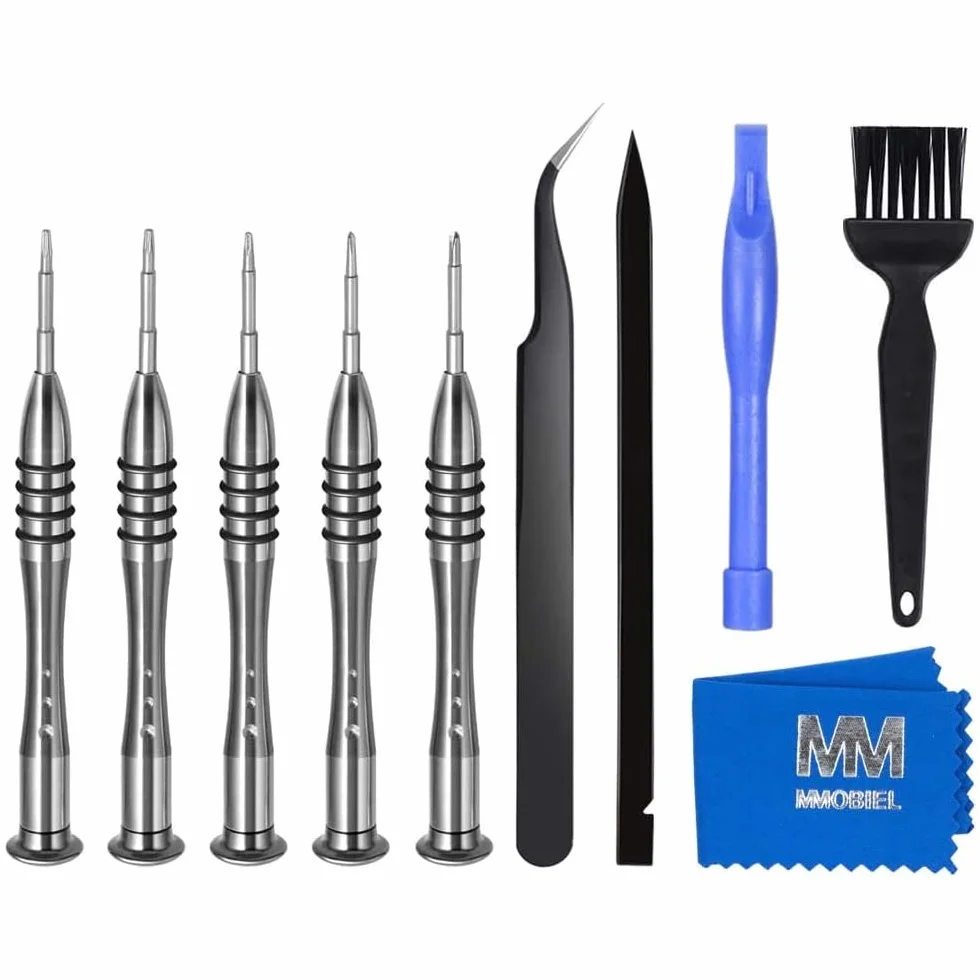 MMOBIEL Professional 10w1 Narzędzie do Naprawy Zestaw Śrubokrętów MacBook Pro Air Retina Tri Wing Phillips Pentalobe 5 Torx T5 T6