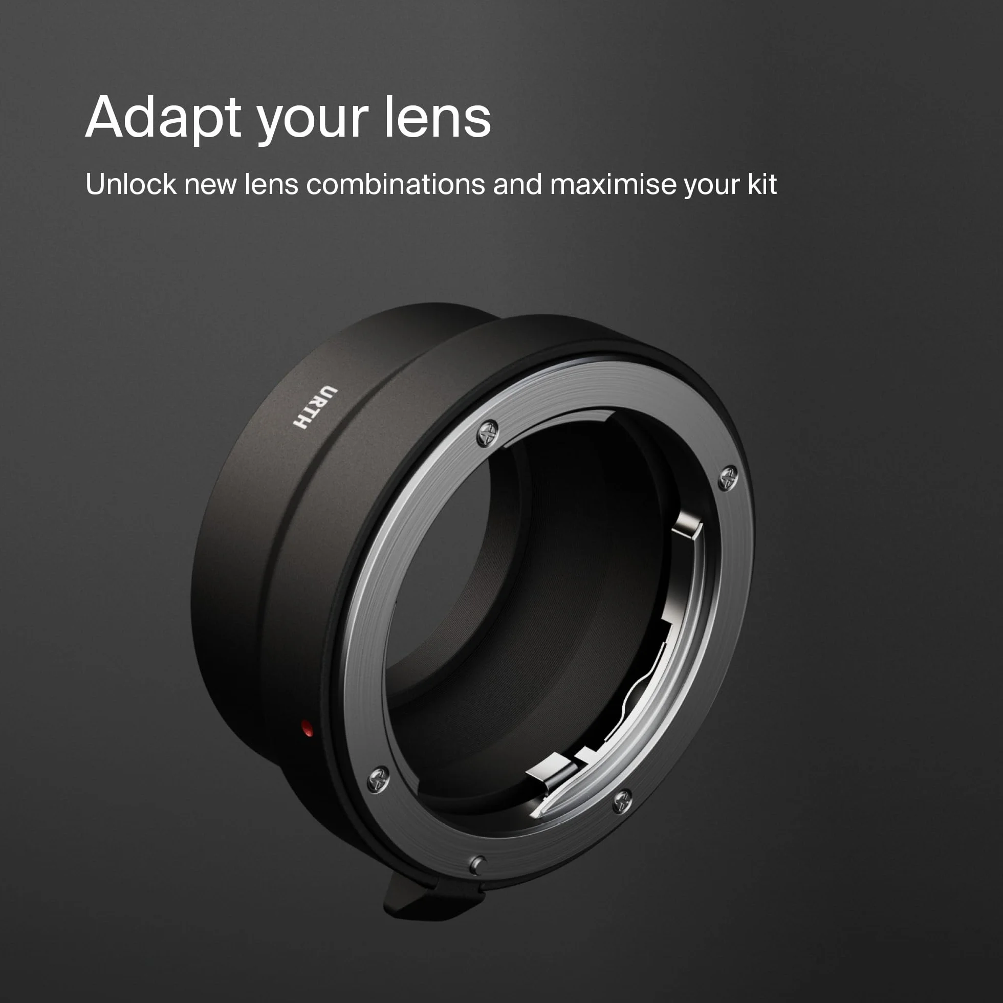 Urth Adapter Mocowania Obiektywu: Kompatybilny z Obiektywem Pentax K do Korpusu Aparatu Fujifilm X