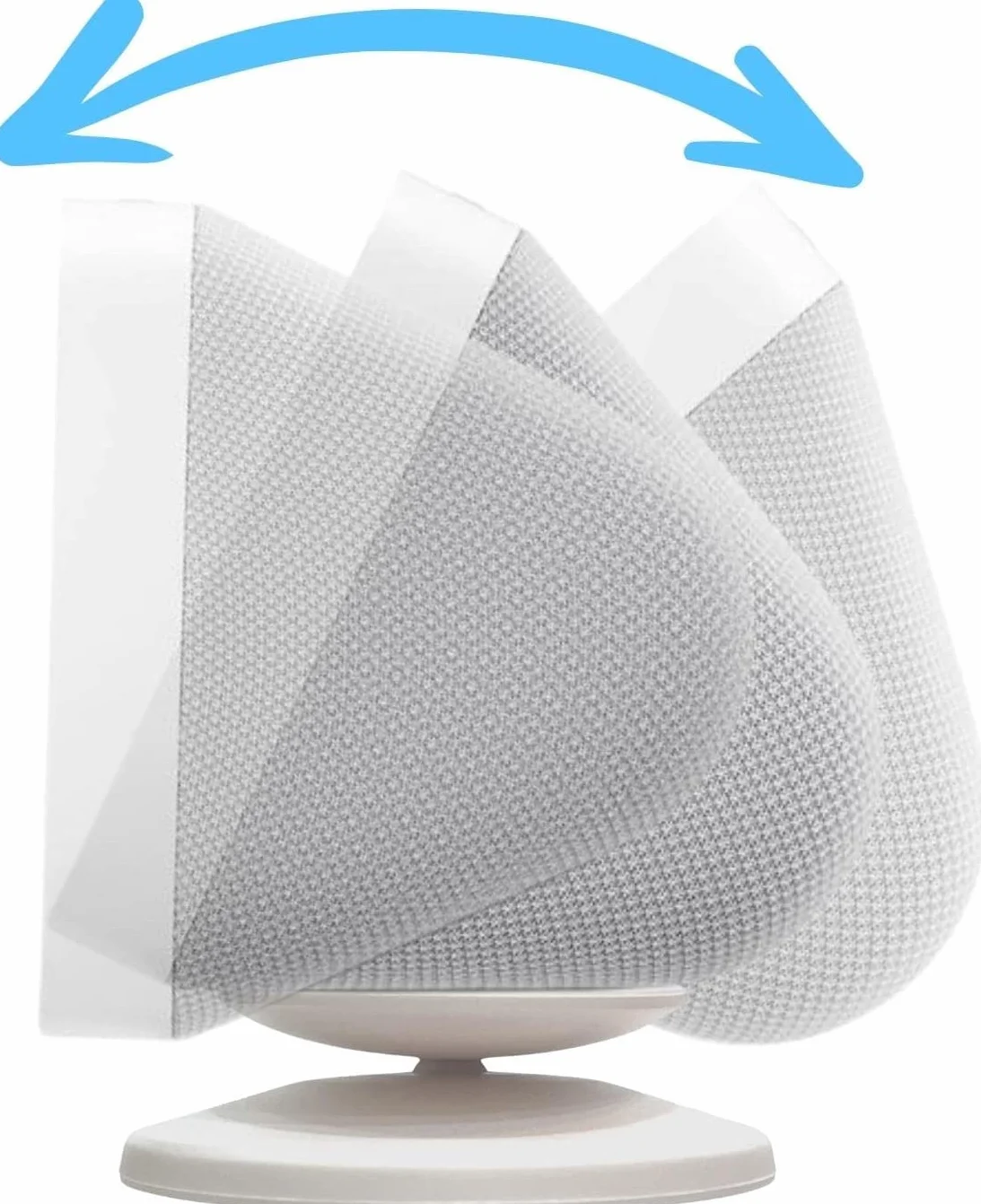 Sintron Regulowany stojak na wyświetlacz Smart Display do Show 5 & Show 8 (1. generacja), magnetyczny uchwyt do show 8 & Show 5 z obrotem o 360 stopni, funkcja nachylenia i antypoślizgowa podstawa (biały)