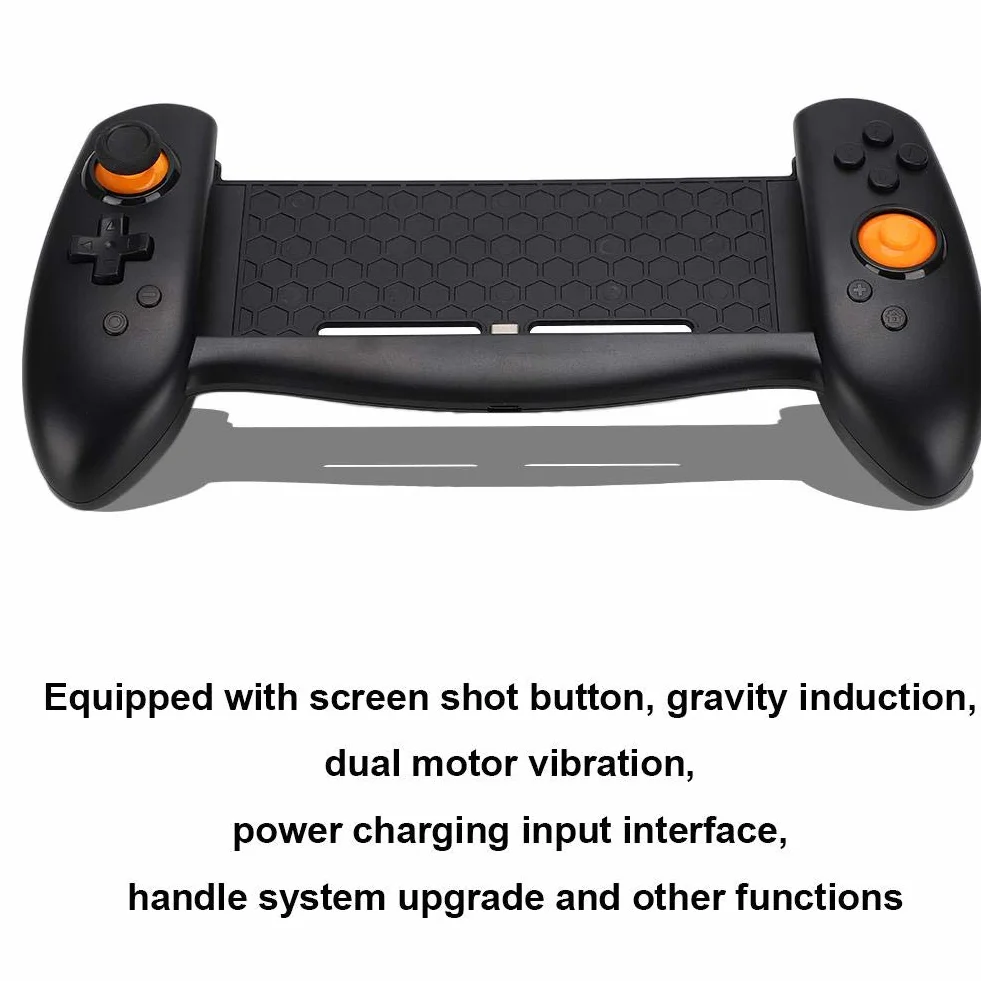 Kontroler do gier Mobilny uchwyt do wyzwalania gier, uchwyt do gier typu plug and play Joystick do konsoli do gier Switch, czarny Double the comfort