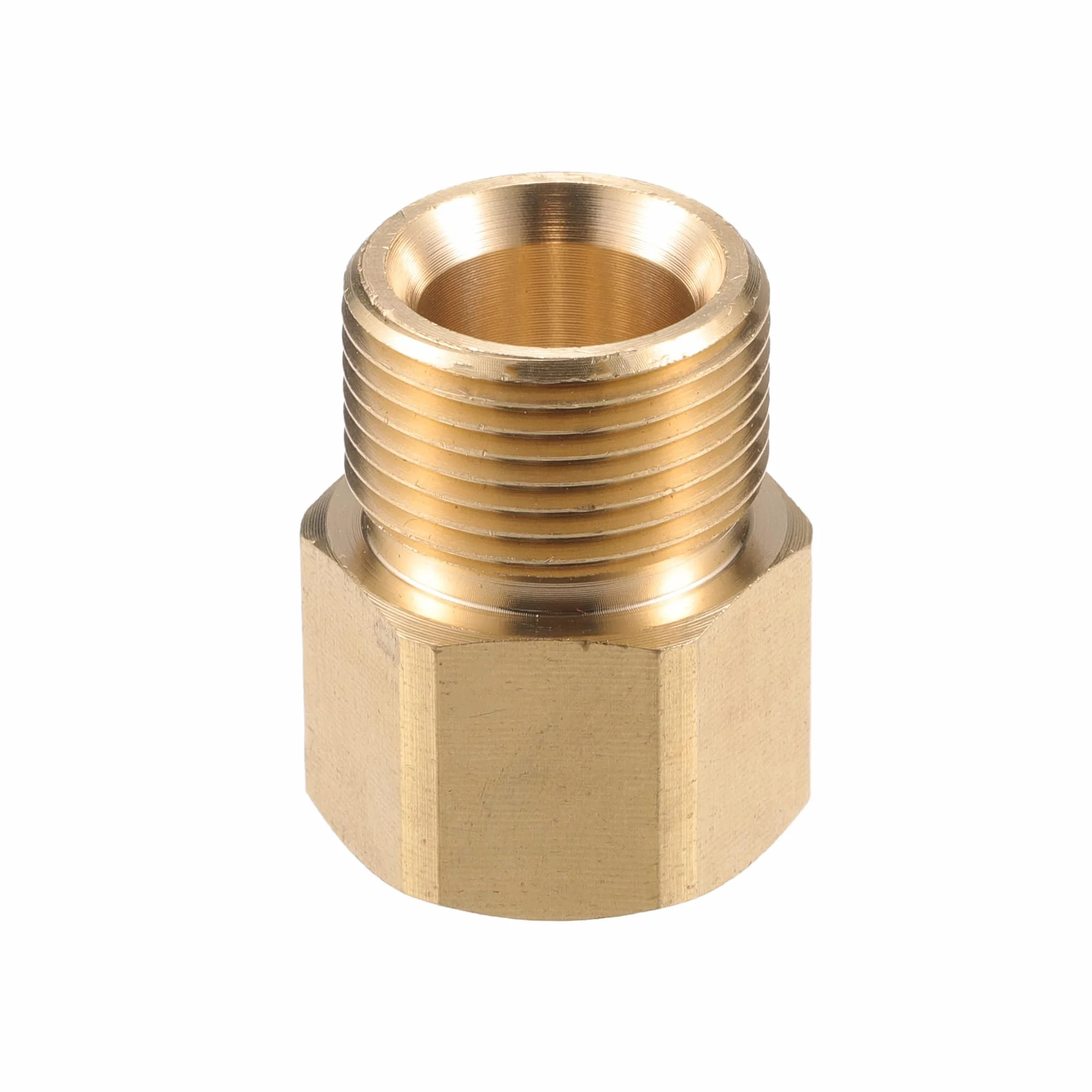 Przyłącze myjki wysokociśnieniowej G1/2" na M22 x 1,5 adapter mosiądz żeński i męski