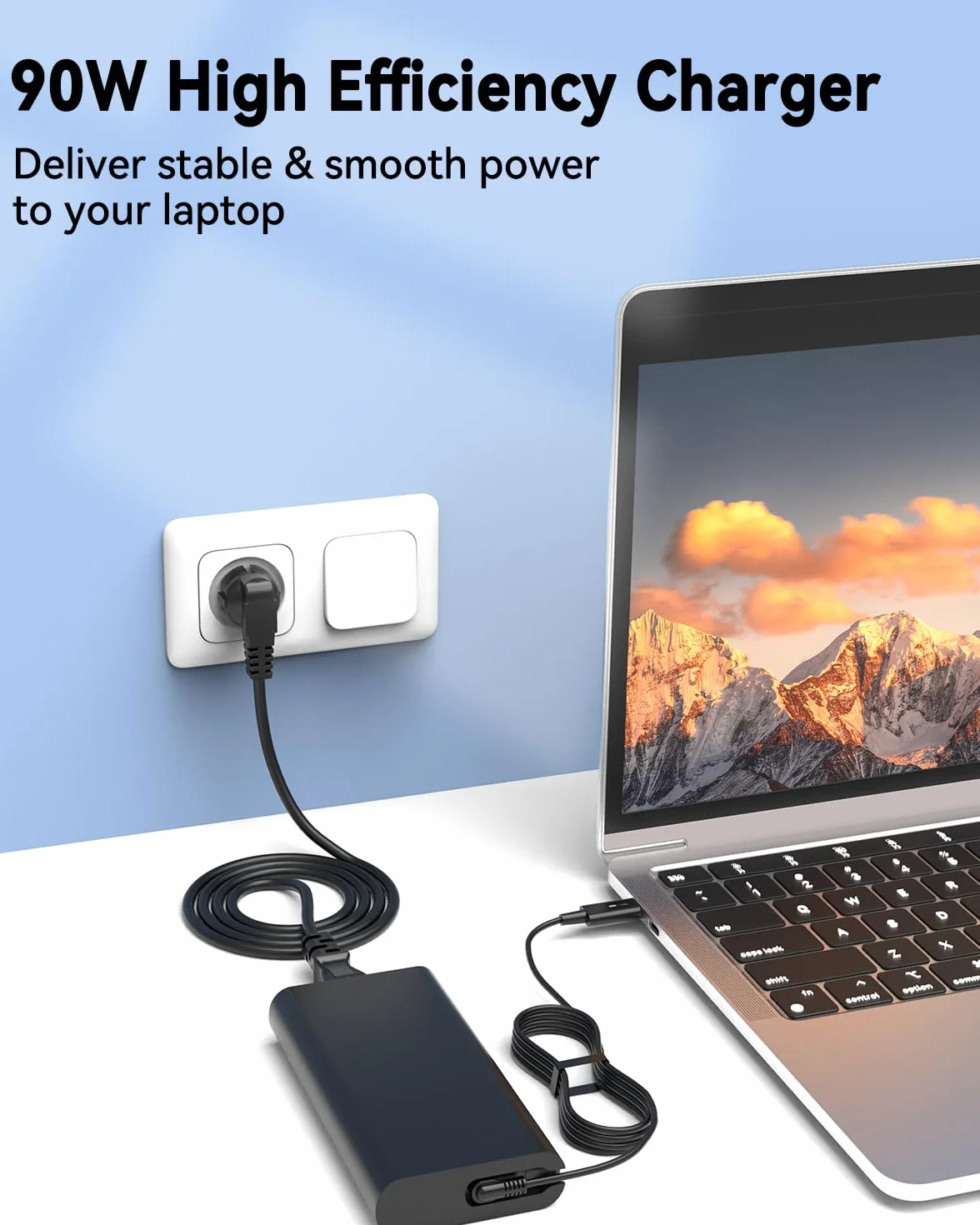 Zasilacz USB C 90W Ładowarka Dell Latitude 5420 5430 5310 5340 7440 3400 3500 5280 5290 5590 5300 5400 7330 7300 XPS 7390