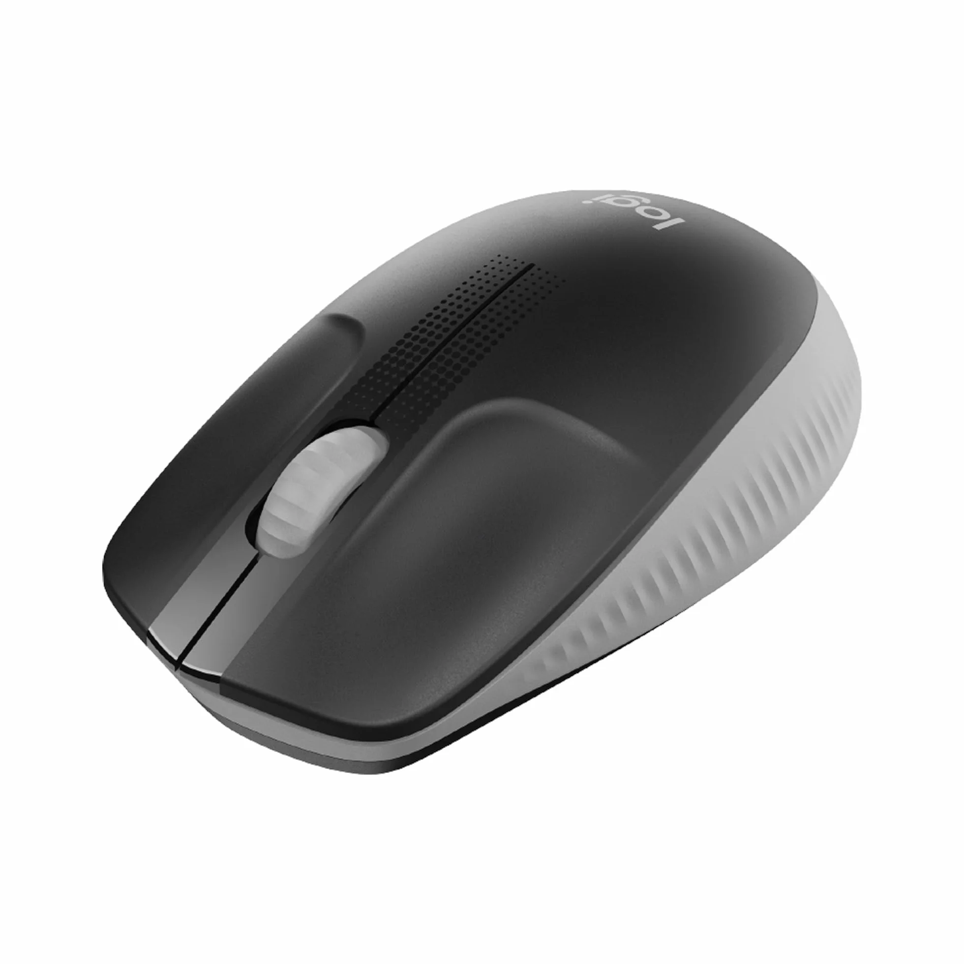 Logitech M190 Bezprzewodowa mysz duża oburęczna szara