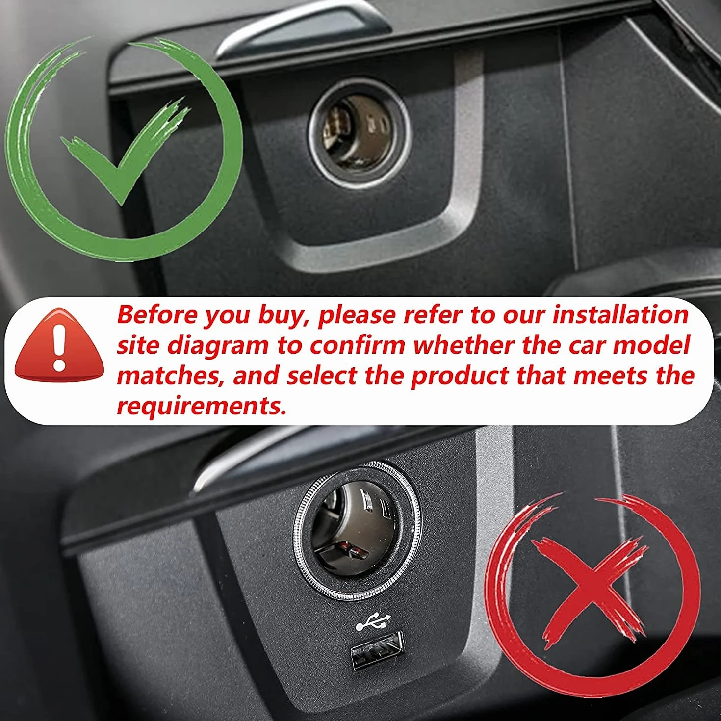 Bezprzewodowa ładowarka samochodowa kompatybilna z BMW X1/X2 2016 2017 2018 2019 2020 2021 panel akcesoriów, szybkie ładowanie Qi ładowarka do telefonu z QC3.0 USB