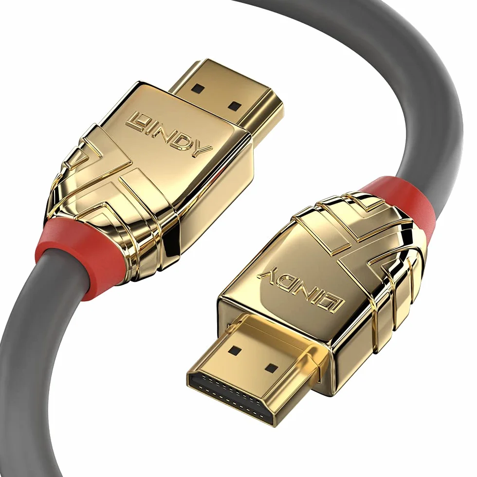 Lindy 37867 Kabel HDMI, Szary, 15m