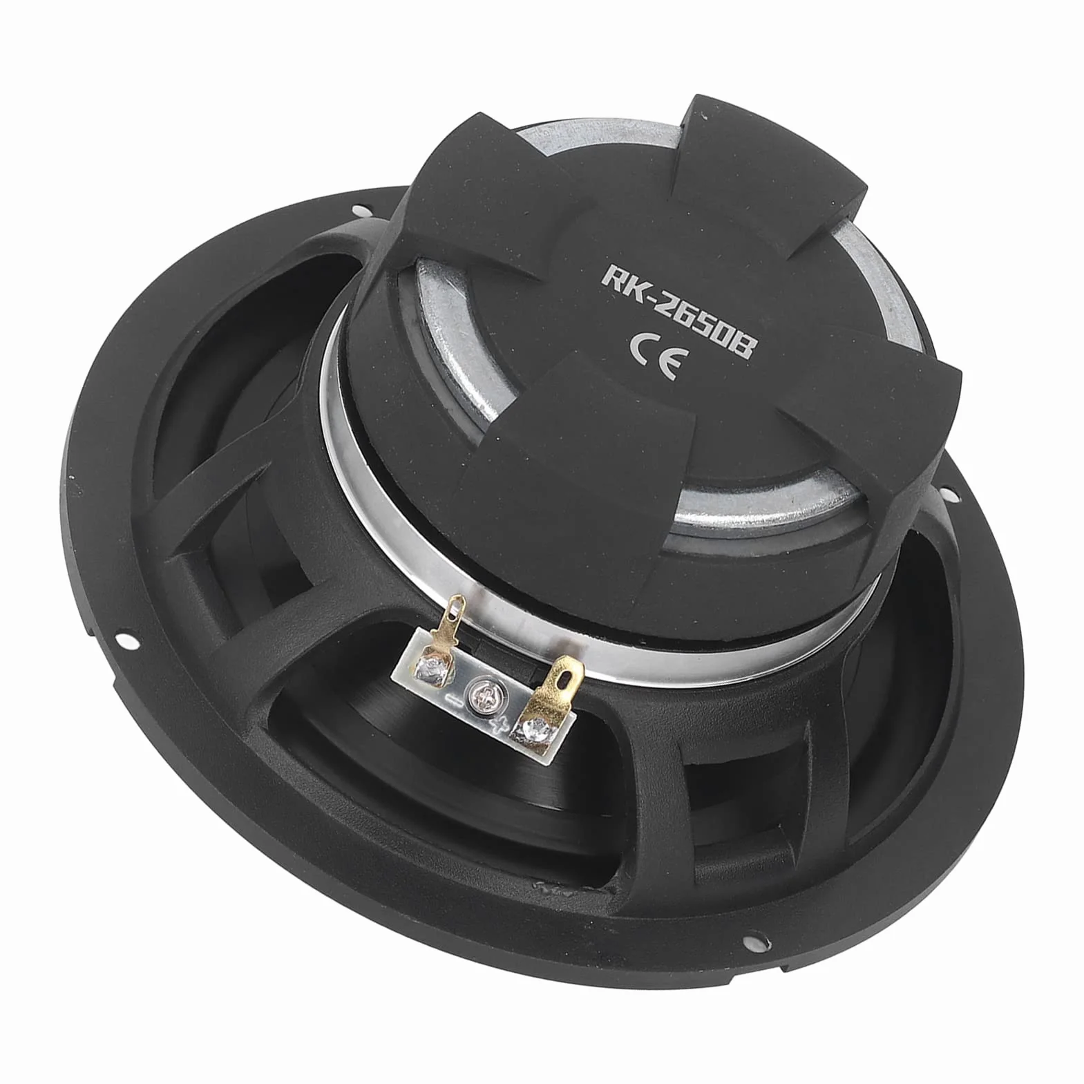 Ausla 6,5-calowy Głośnik Samochodowy ABS Metal 2-drożny Głośnik Komponentowy 280 W RMS 320 W maks. 91 DB Czysty Dźwięk Uniwersalny Samochodowy Sprzęt Audio do Aktualizacji Muzyki W Samochodzie